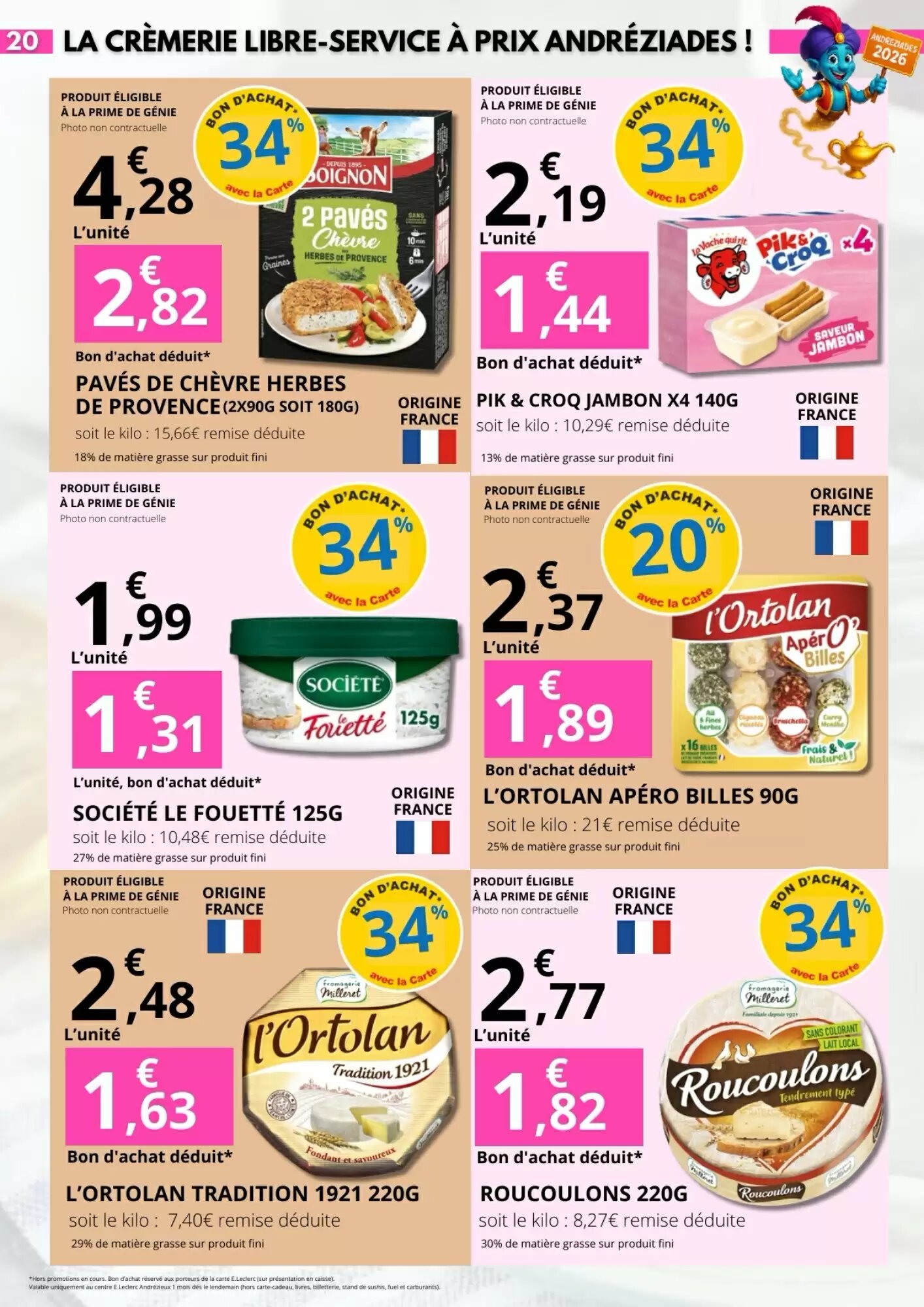 Prospectus promotionnel E.Leclerc valable à partir du 24/08/2026 - Page 20.
