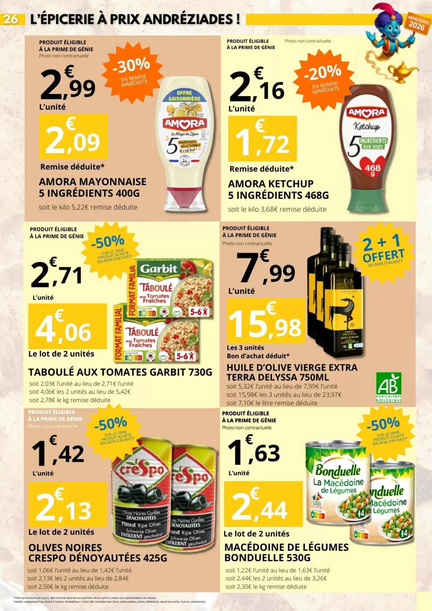 Prospectus promotionnel E.Leclerc valable à partir du 24/08/2026 - Page 26.