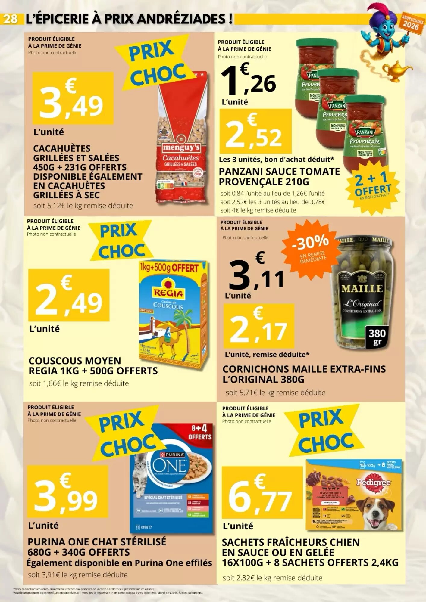 Prospectus promotionnel E.Leclerc valable à partir du 24/08/2026 - Page 28.