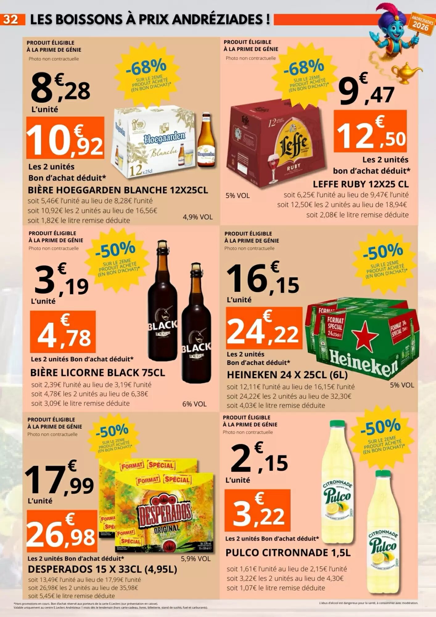 Prospectus promotionnel E.Leclerc valable à partir du 24/08/2026 - Page 32.