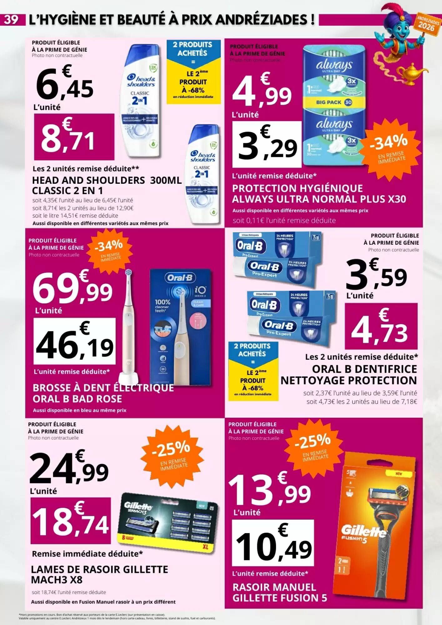 Prospectus promotionnel E.Leclerc valable à partir du 24/08/2026 - Page 39.