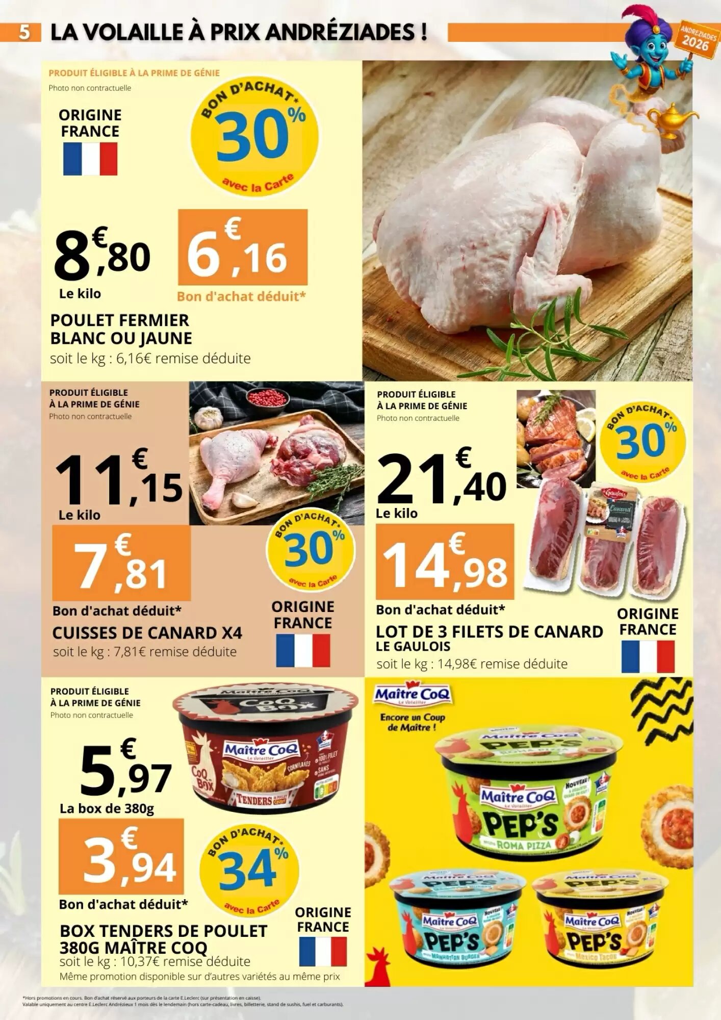 Prospectus promotionnel E.Leclerc valable à partir du 24/08/2026 - Page 5.