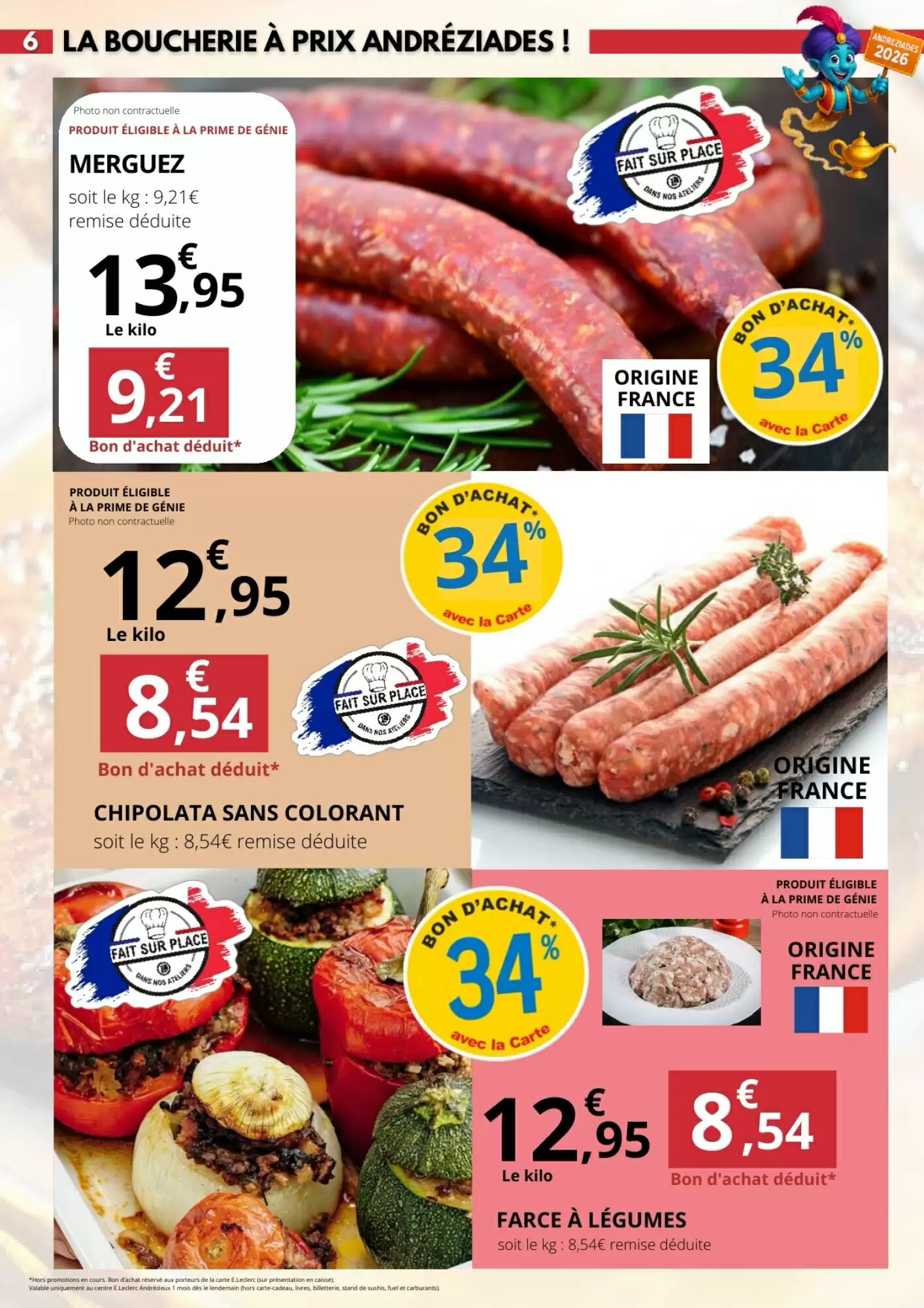 Prospectus promotionnel E.Leclerc valable à partir du 24/08/2026 - Page 6.