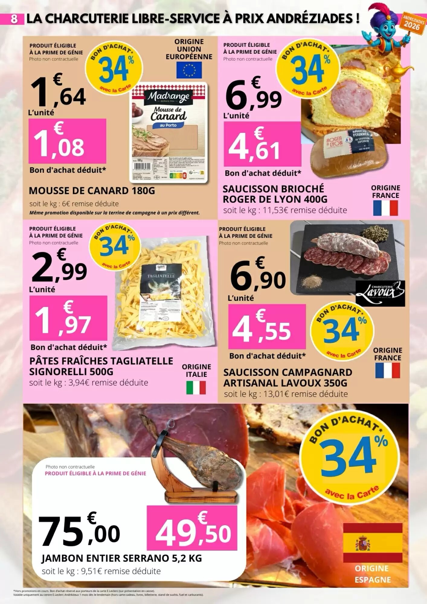 Prospectus promotionnel E.Leclerc valable à partir du 24/08/2026 - Page 8.