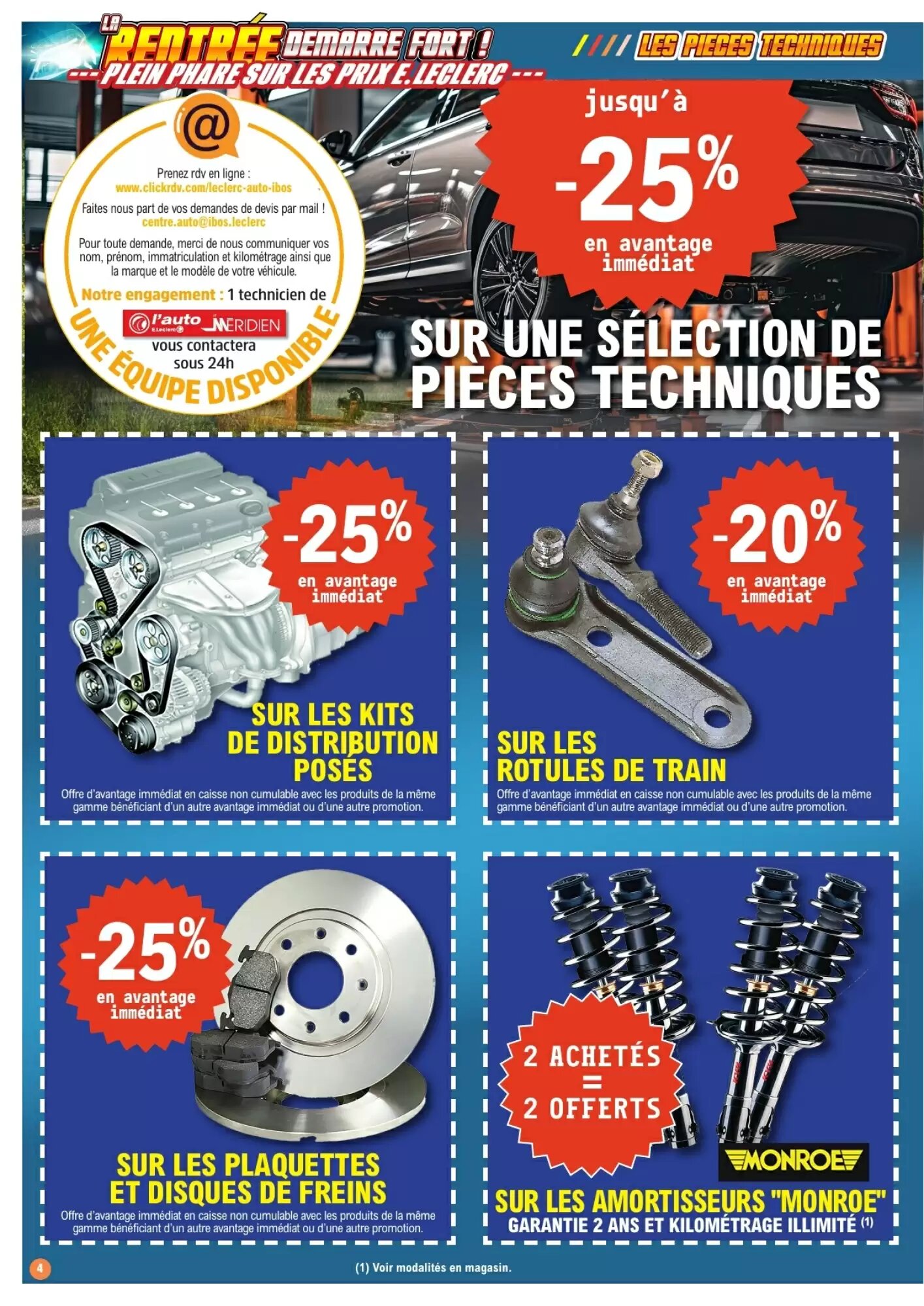 Prospectus promotionnel E.Leclerc L'Auto valable à partir du 24/08/2026 - Page 4.