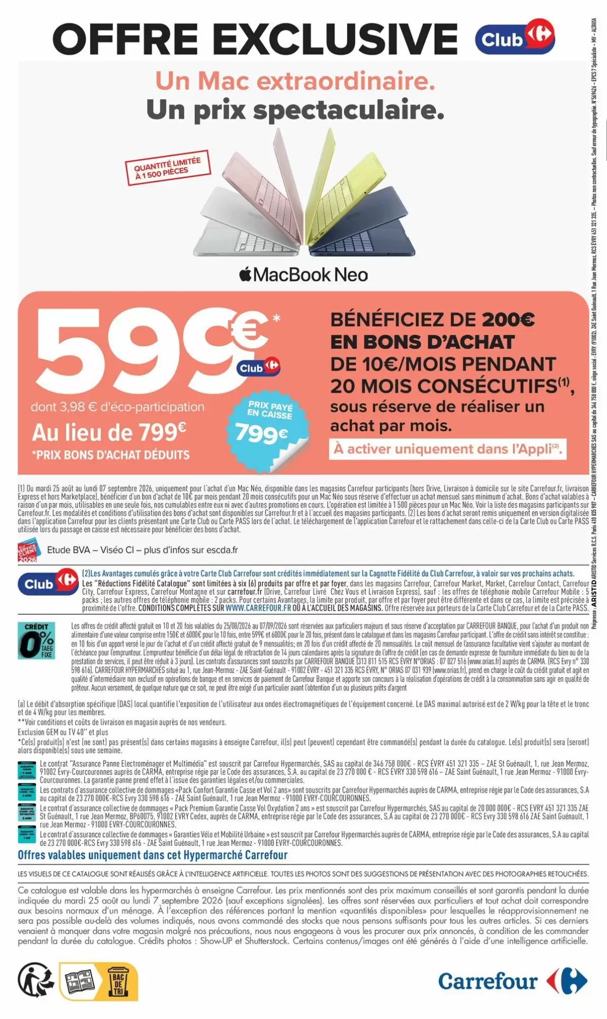 Prospectus promotionnel Carrefour valable à partir du 25/08/2026 - Page 28.
