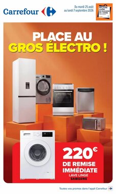 Prospectus promotionnel Carrefour valable à partir du 25/08/2026