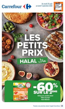 Prospectus promotionnel Carrefour valable à partir du 25/08/2026
