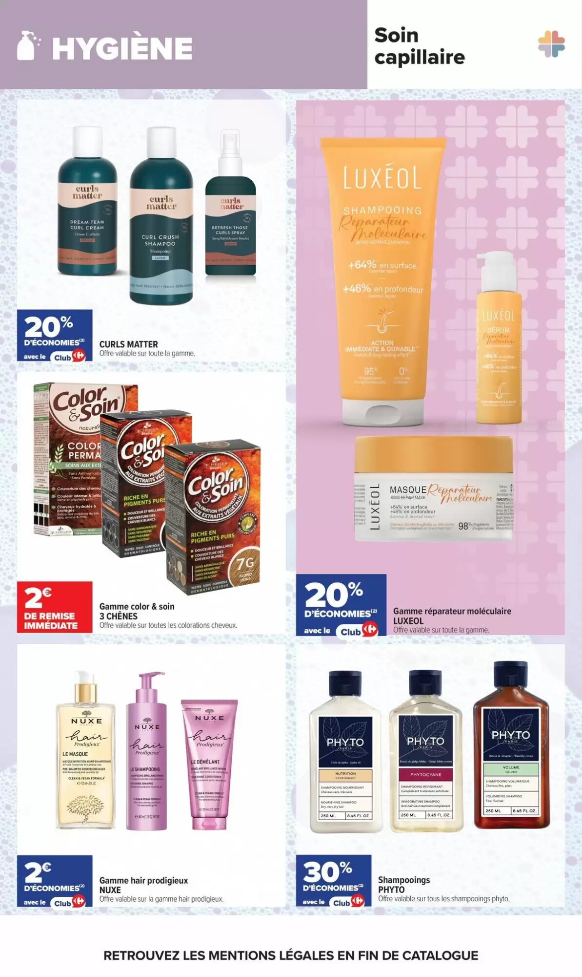 Prospectus promotionnel Carrefour maPara parapharmacie valable à partir du 25/08/2026 - Page 10.