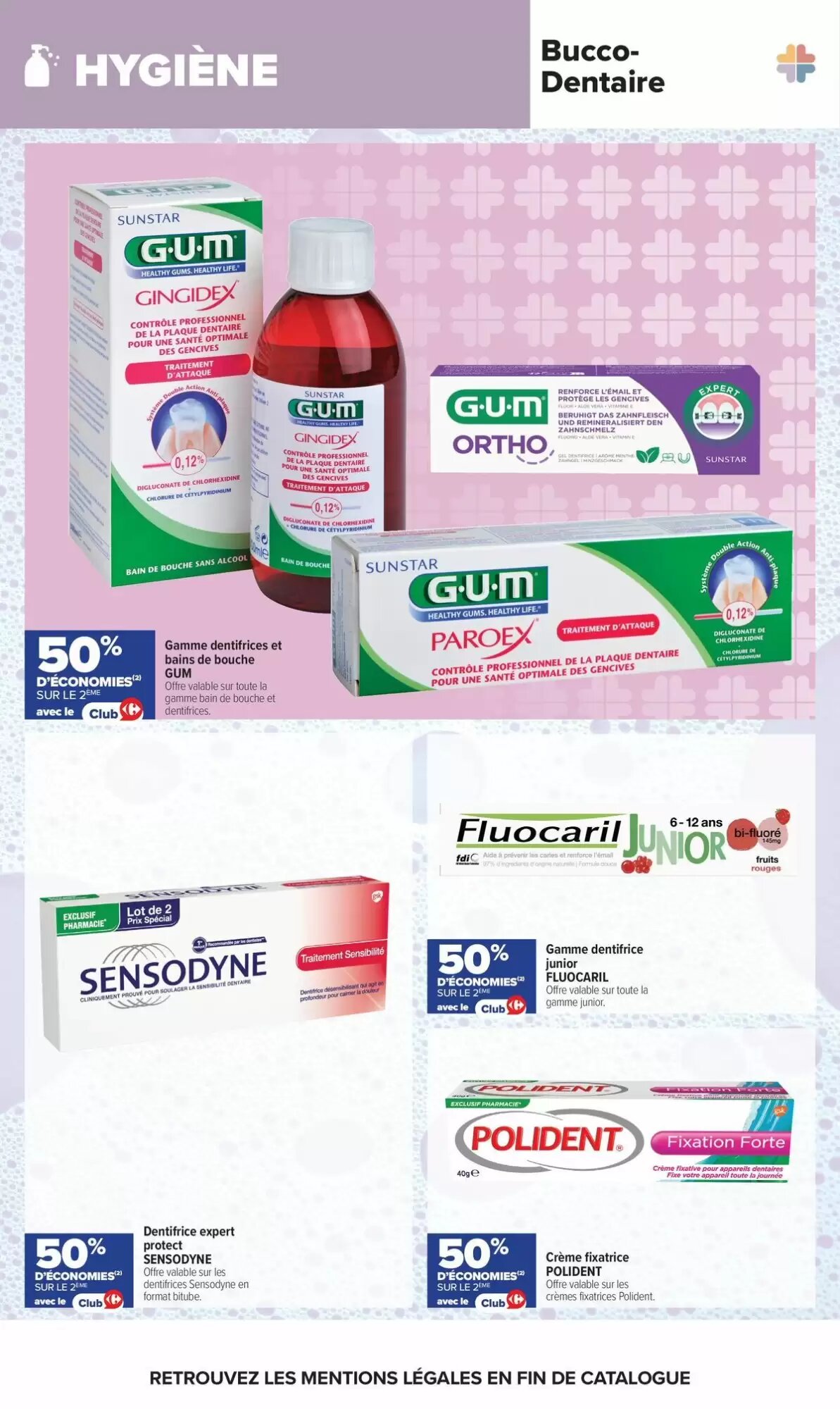 Prospectus promotionnel Carrefour maPara parapharmacie valable à partir du 25/08/2026 - Page 12.