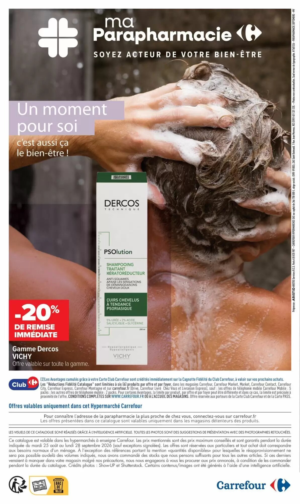 Prospectus promotionnel Carrefour maPara parapharmacie valable à partir du 25/08/2026 - Page 16.