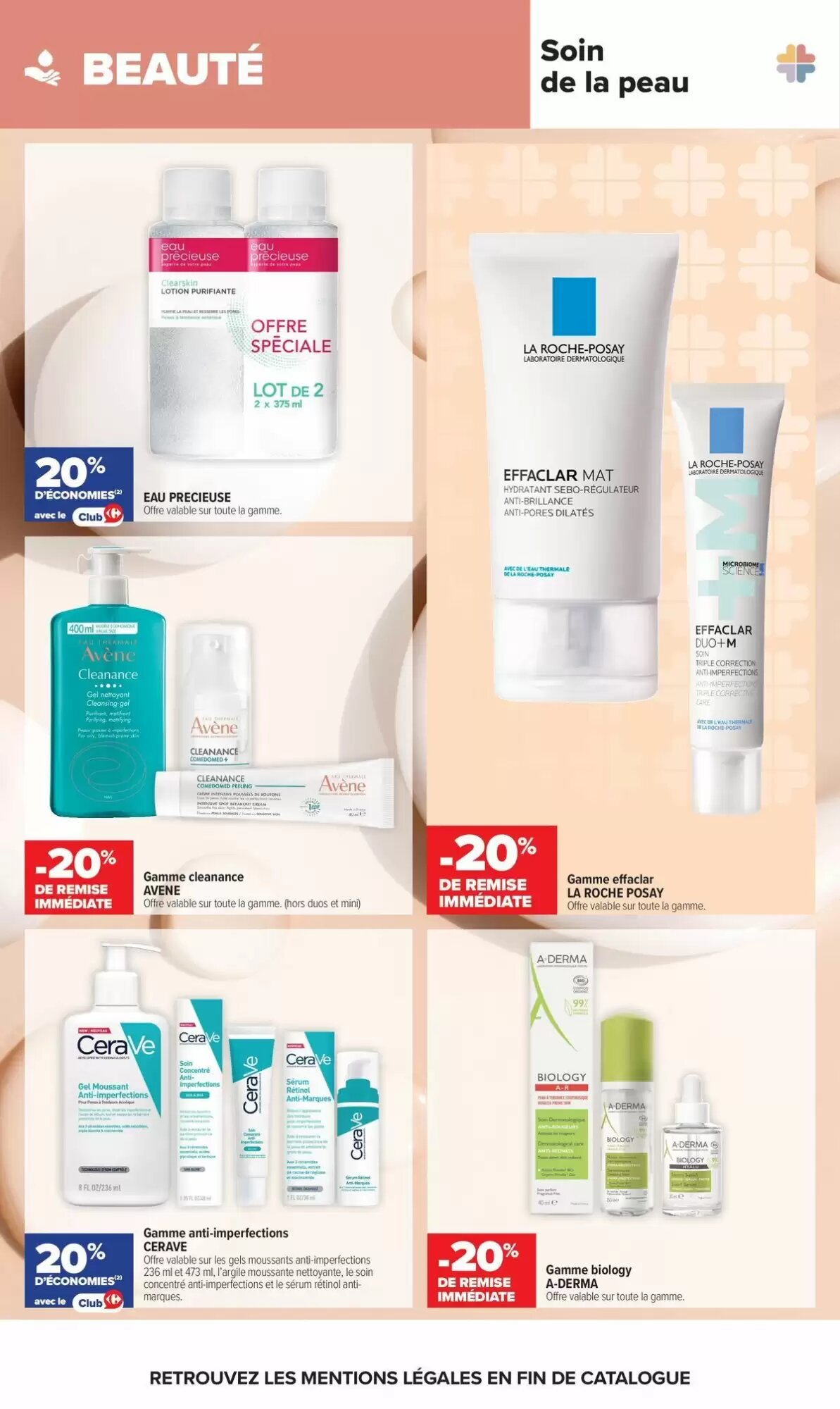 Prospectus promotionnel Carrefour maPara parapharmacie valable à partir du 25/08/2026 - Page 4.