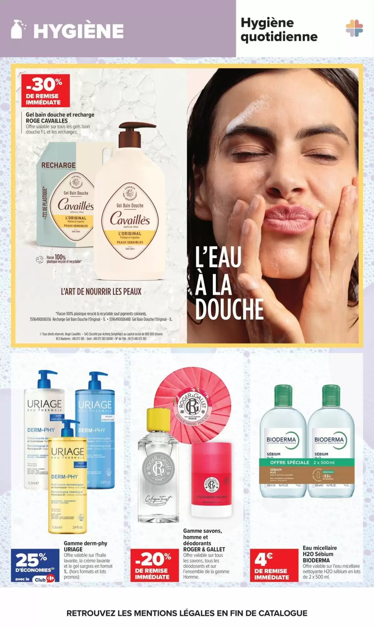 Prospectus promotionnel Carrefour maPara parapharmacie valable à partir du 25/08/2026 - Page 6.