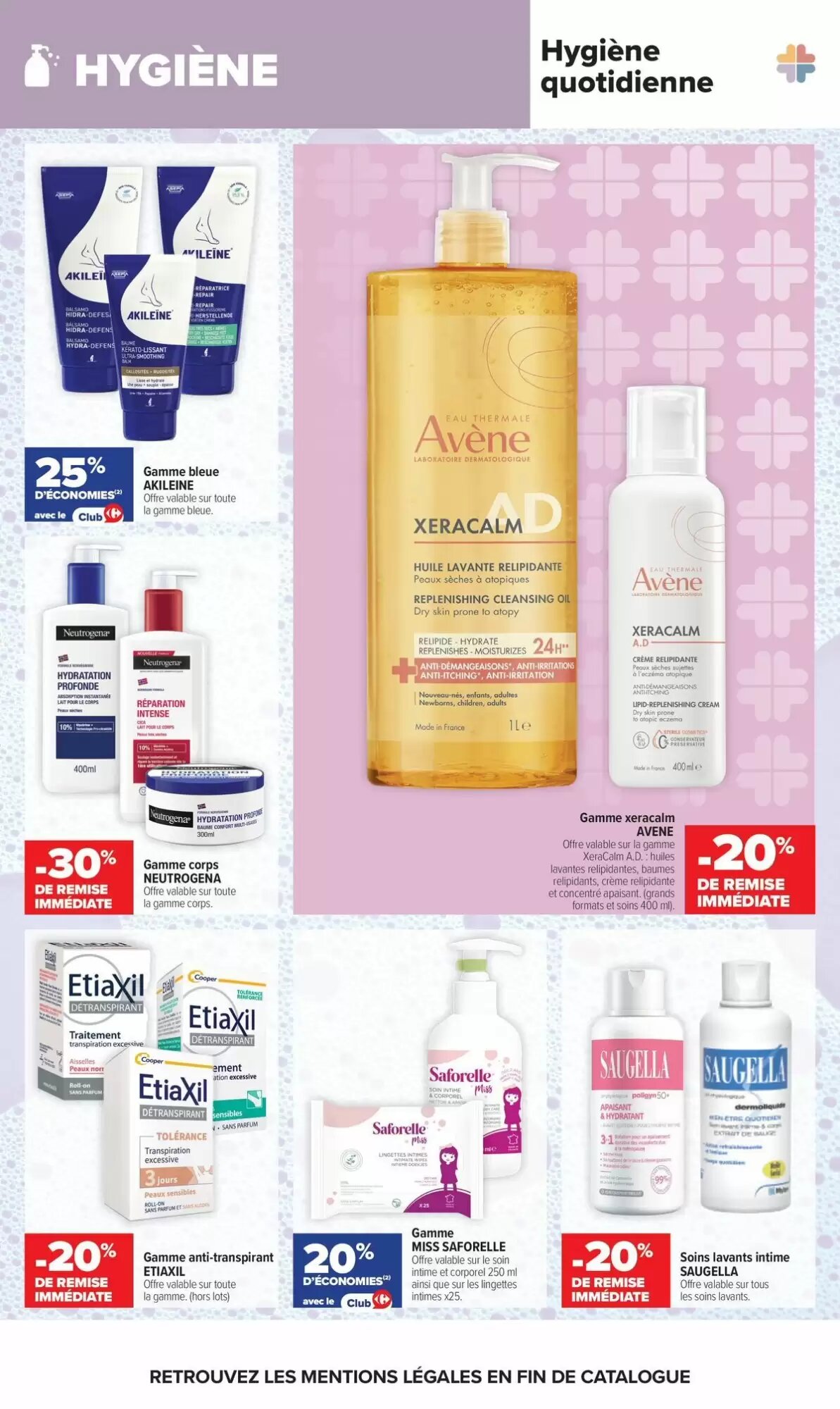 Prospectus promotionnel Carrefour maPara parapharmacie valable à partir du 25/08/2026 - Page 7.