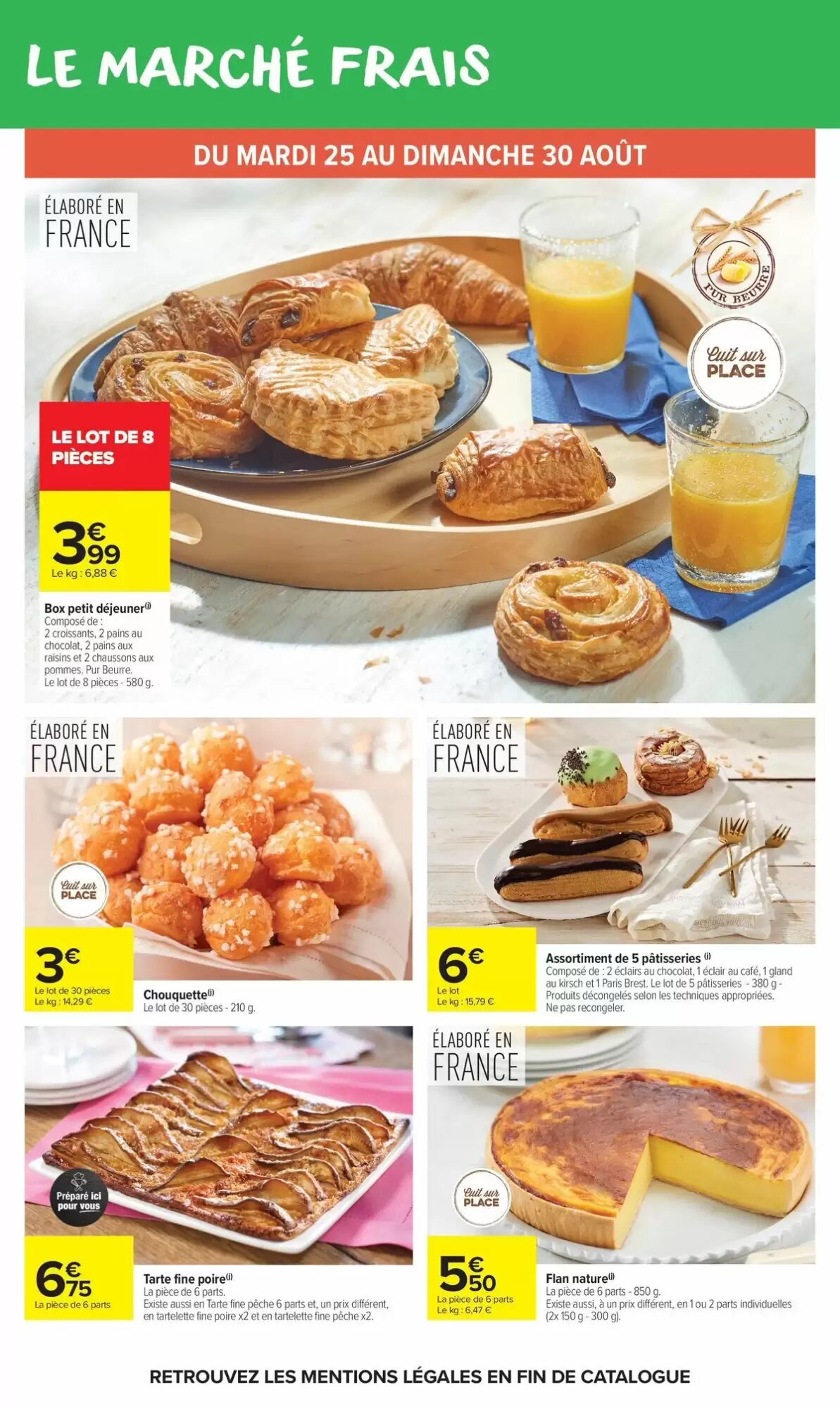 Prospectus promotionnel Carrefour Market valable à partir du 25/08/2026 - Page 21.