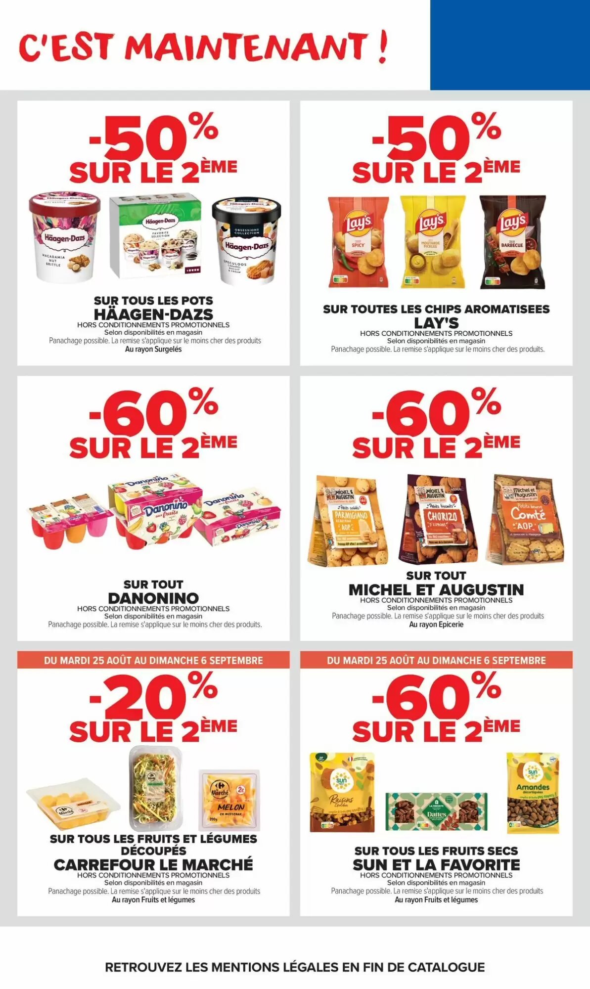 Prospectus promotionnel Carrefour Market valable à partir du 25/08/2026 - Page 24.