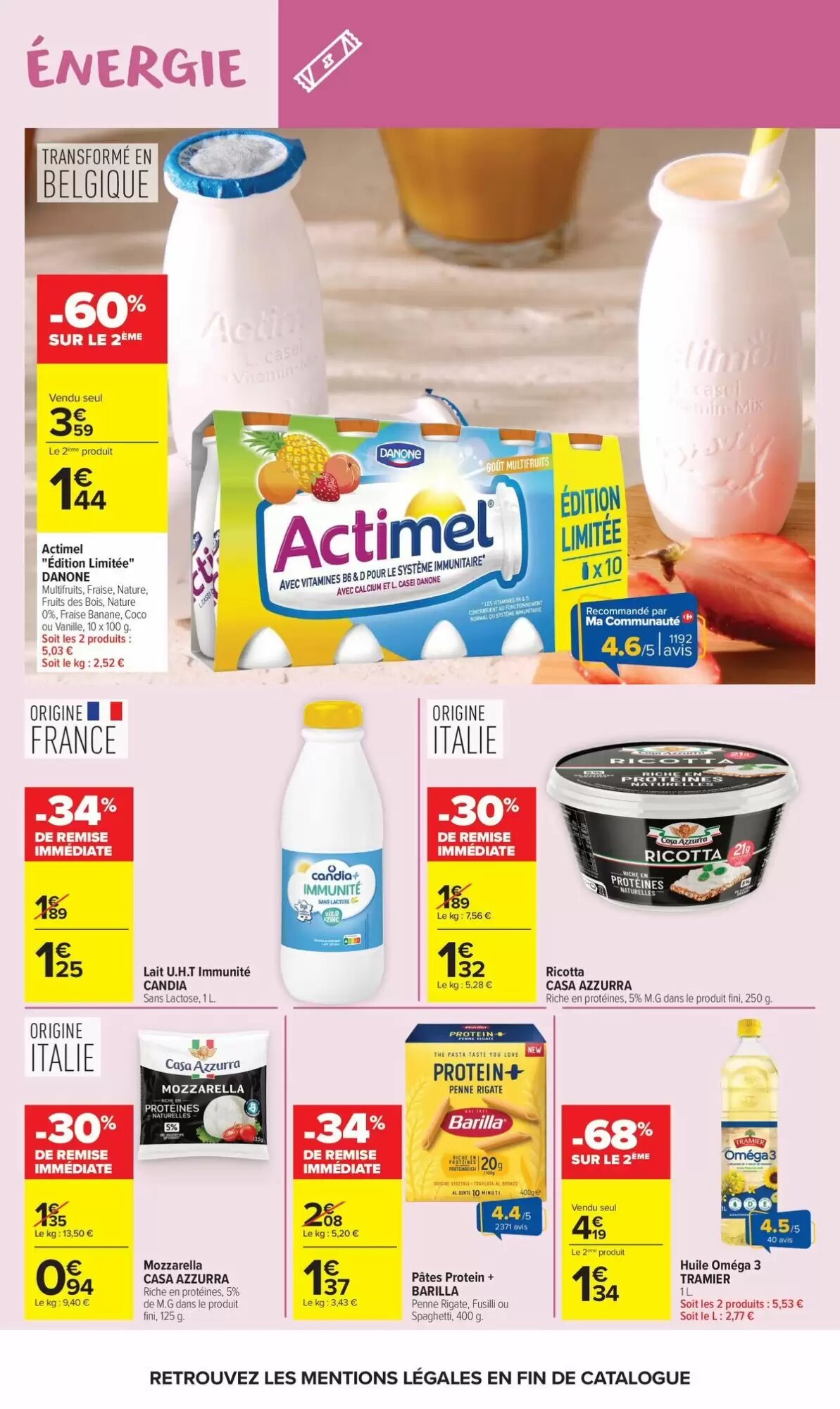Prospectus promotionnel Carrefour Market valable à partir du 25/08/2026 - Page 40.