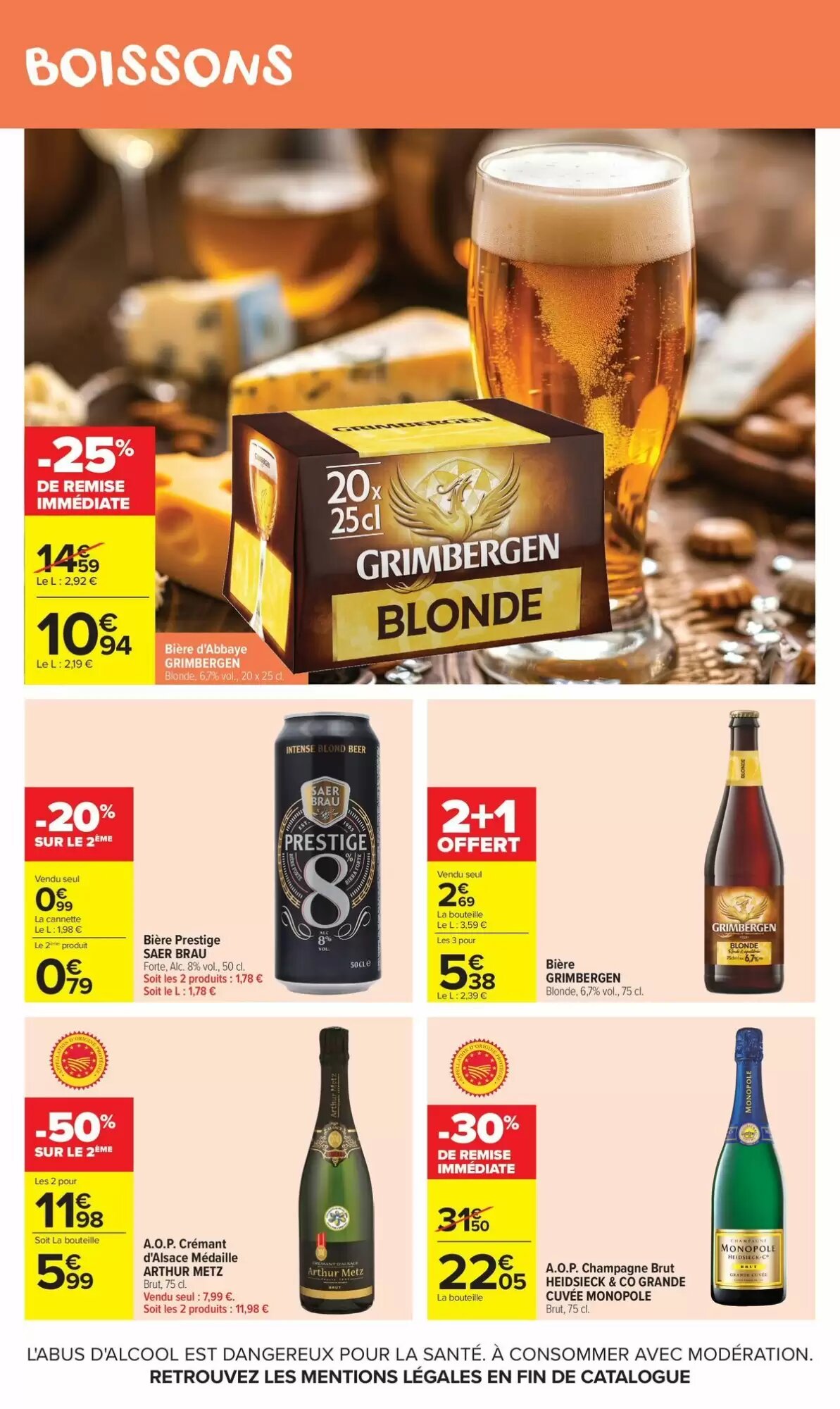 Prospectus promotionnel Carrefour Market valable à partir du 25/08/2026 - Page 45.