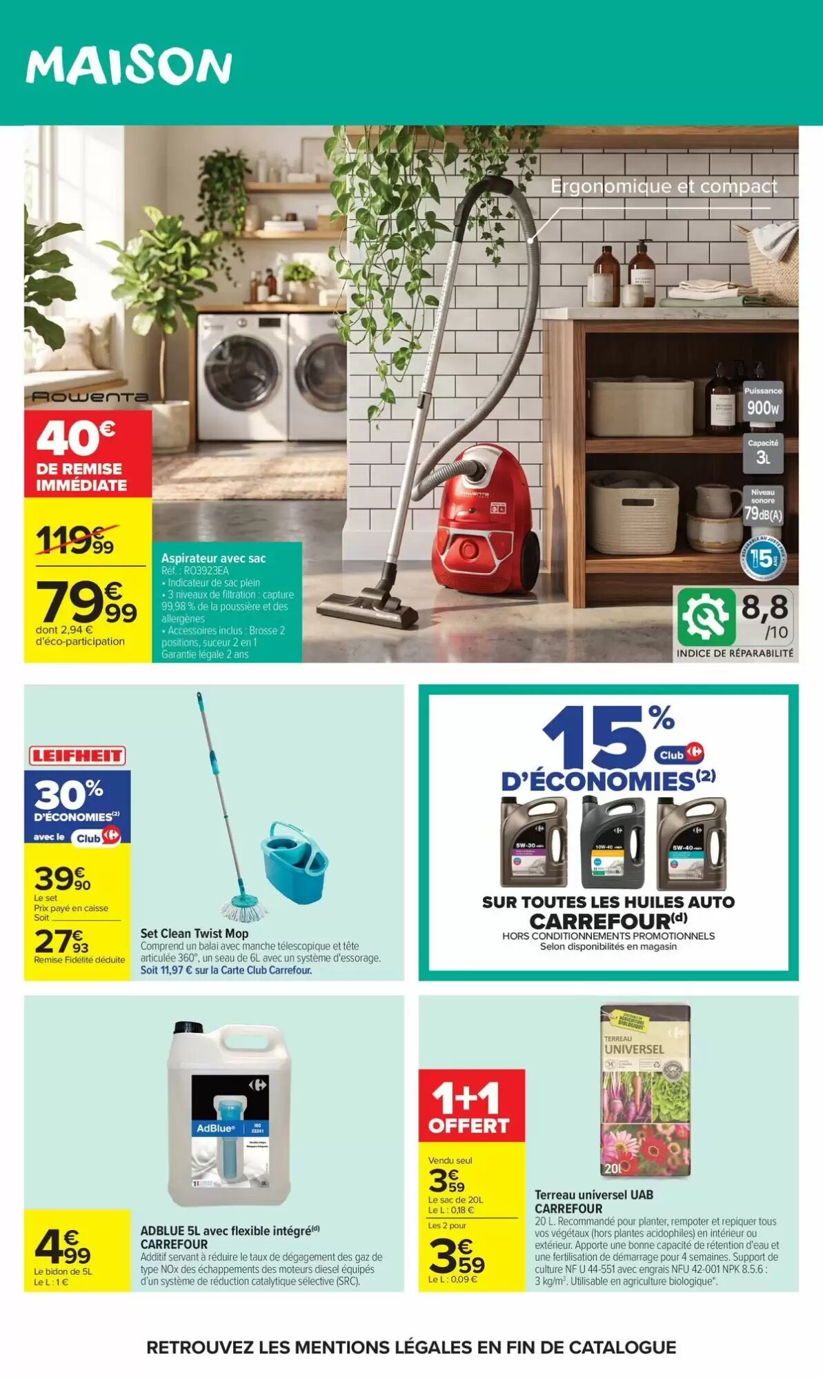 Prospectus promotionnel Carrefour Market valable à partir du 25/08/2026 - Page 57.