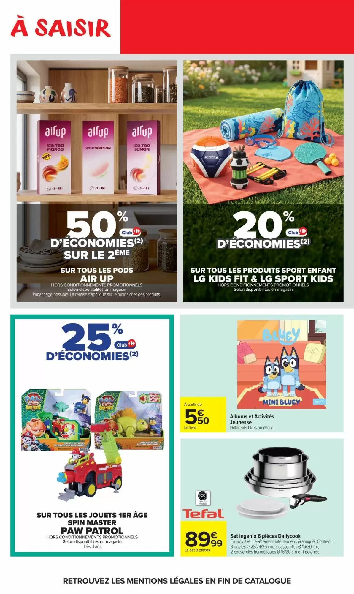 Prospectus promotionnel Carrefour Market valable à partir du 25/08/2026 - Page 58.
