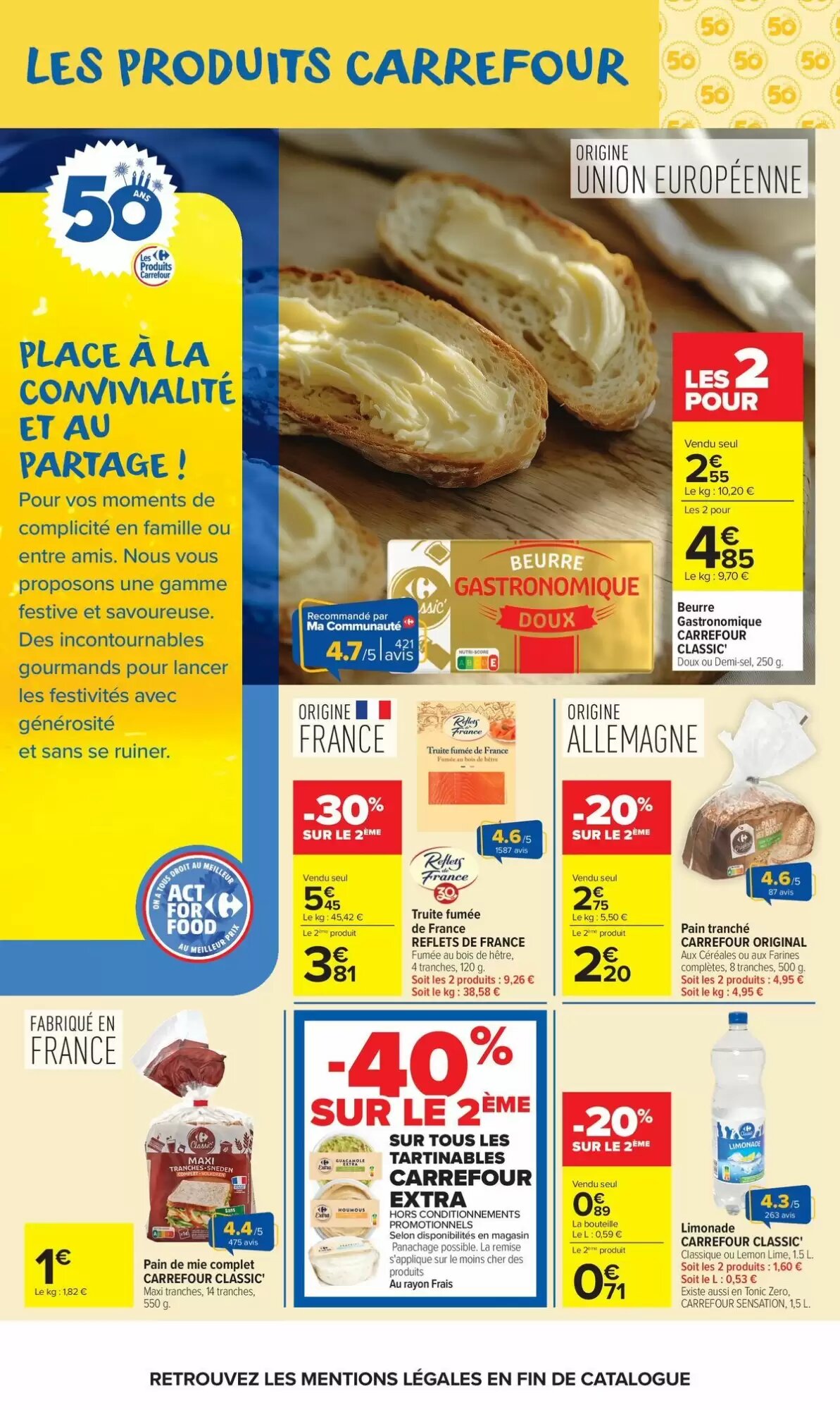 Prospectus promotionnel Carrefour Market valable à partir du 25/08/2026 - Page 6.