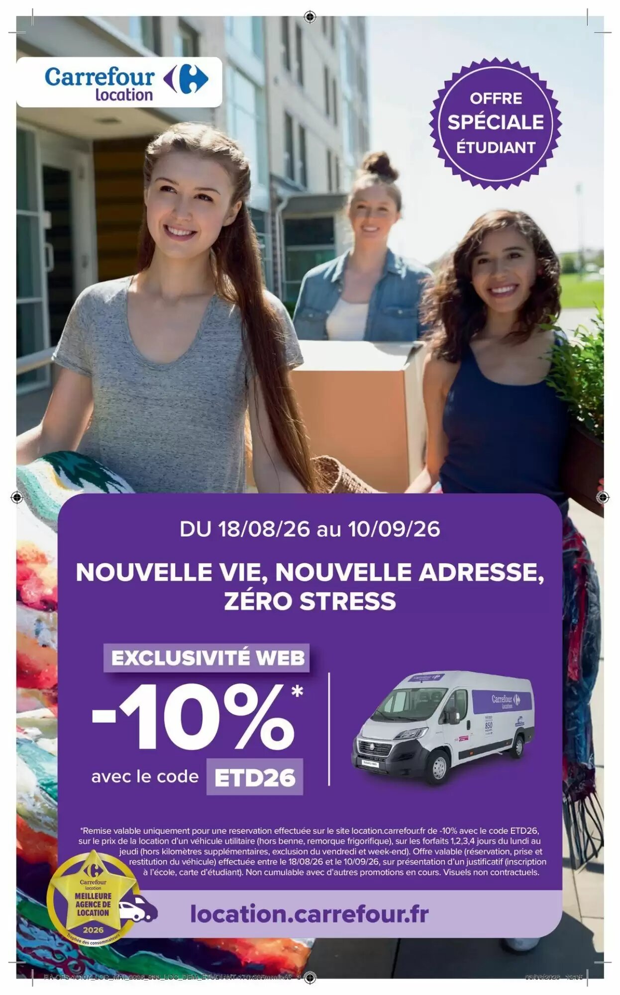 Prospectus promotionnel Carrefour Market valable à partir du 25/08/2026 - Page 62.