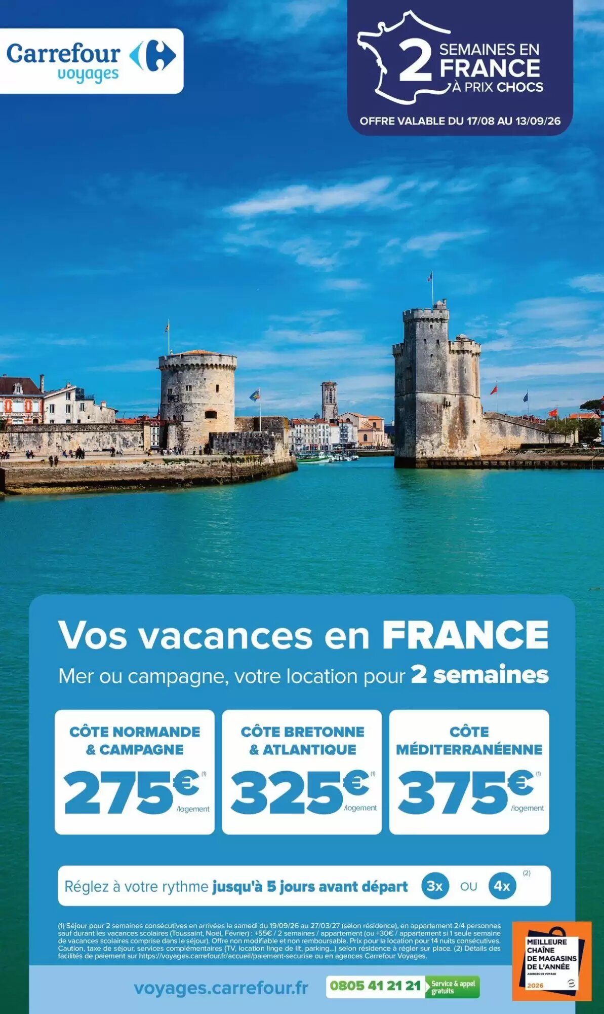 Prospectus promotionnel Carrefour Market valable à partir du 25/08/2026 - Page 64.