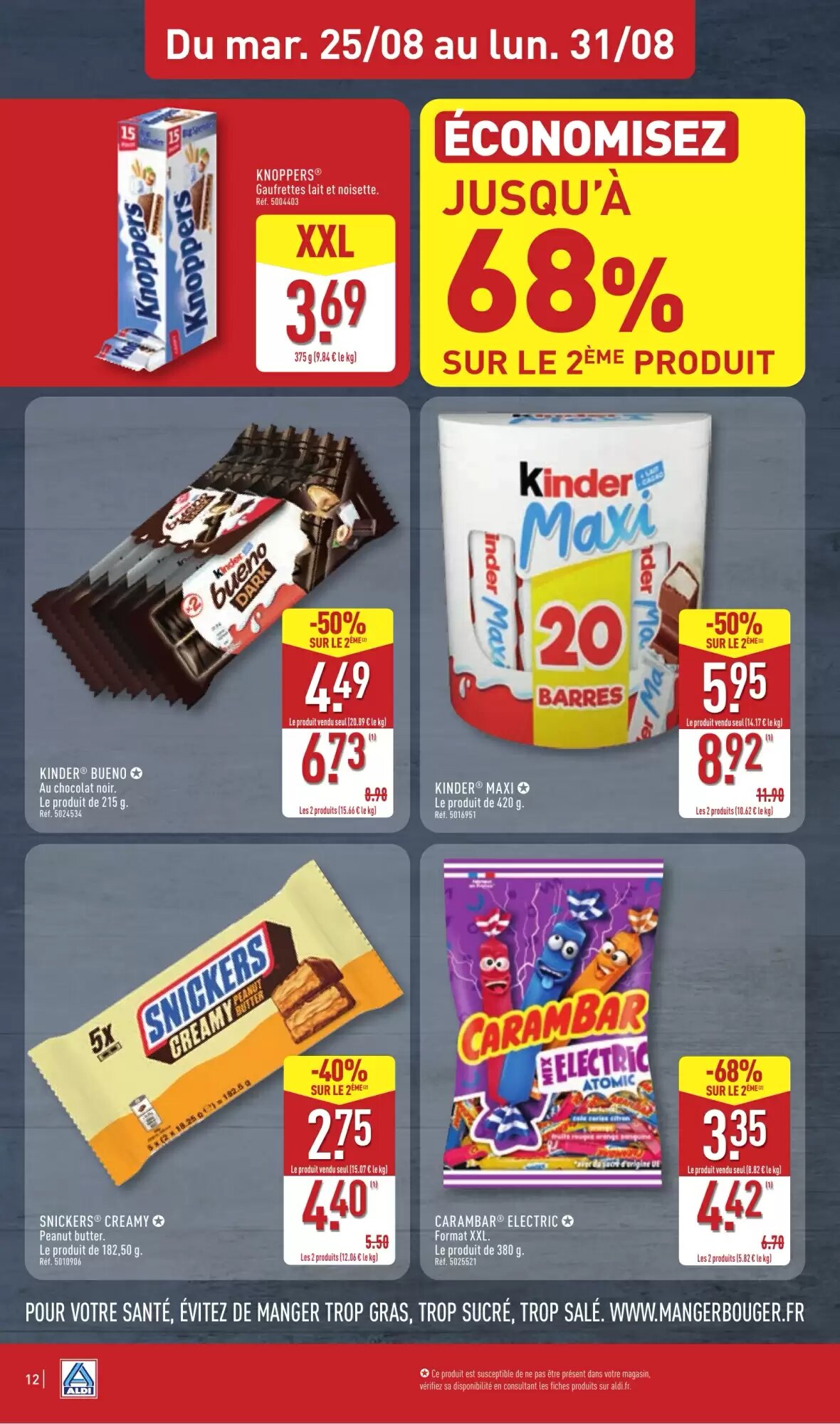 Prospectus promotionnel ALDI valable à partir du 25/08/2026 - Page 14.