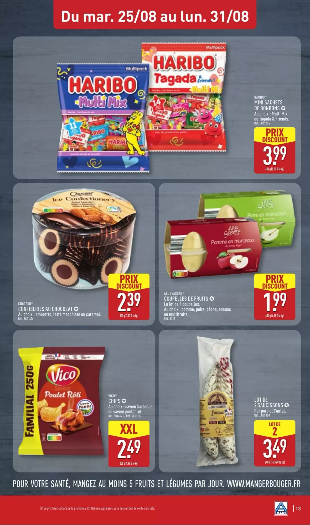 Prospectus promotionnel ALDI valable à partir du 25/08/2026 - Page 15.