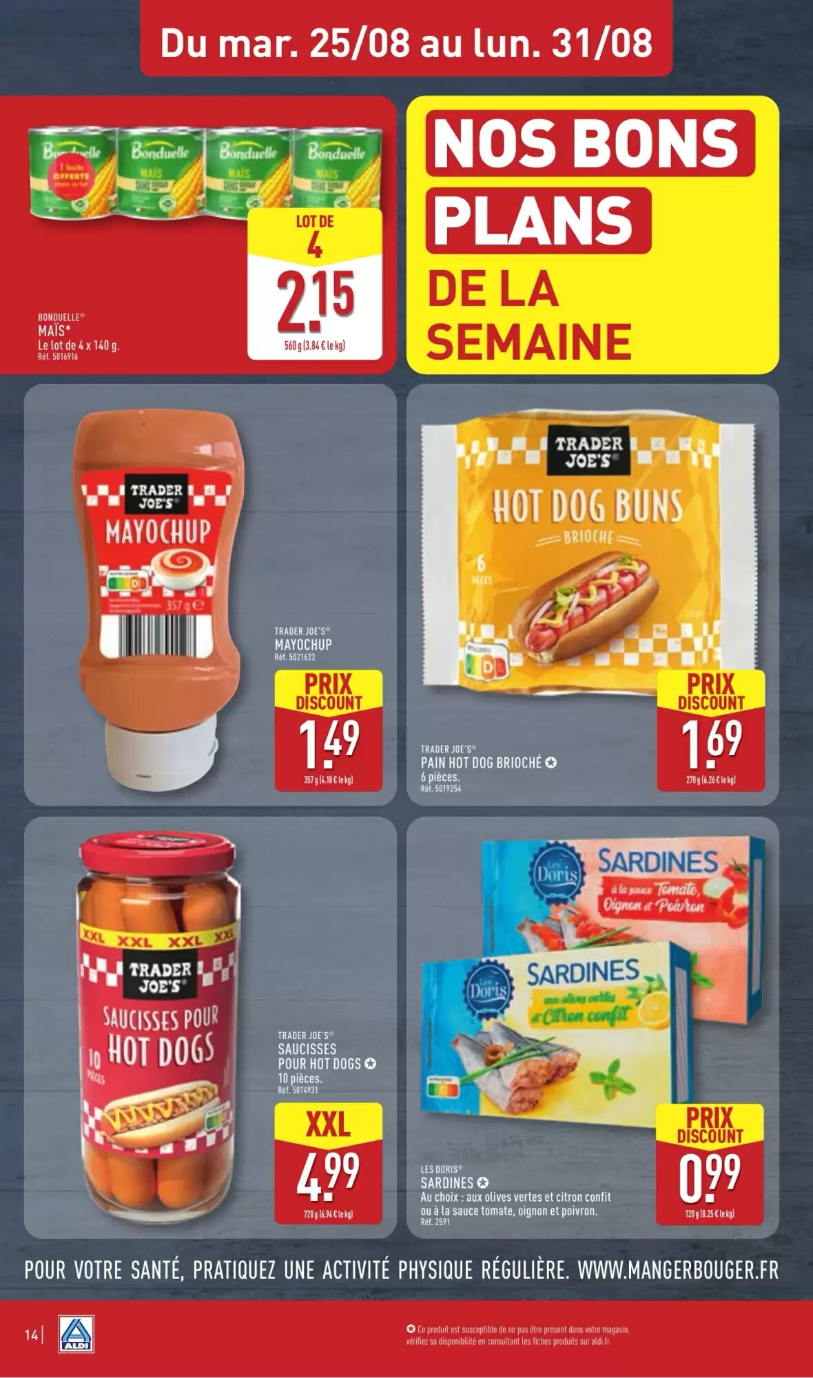Prospectus promotionnel ALDI valable à partir du 25/08/2026 - Page 16.