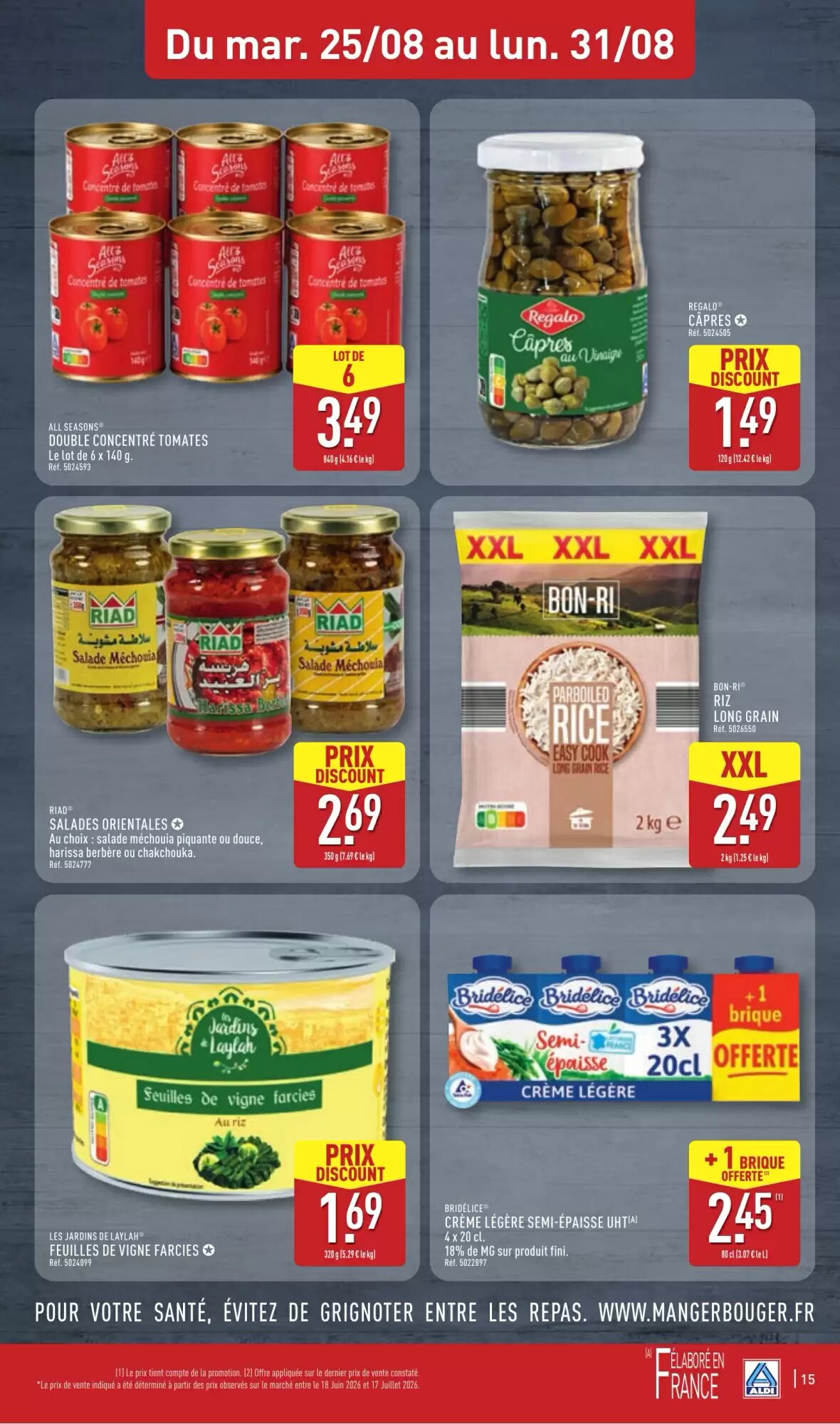 Prospectus promotionnel ALDI valable à partir du 25/08/2026 - Page 17.