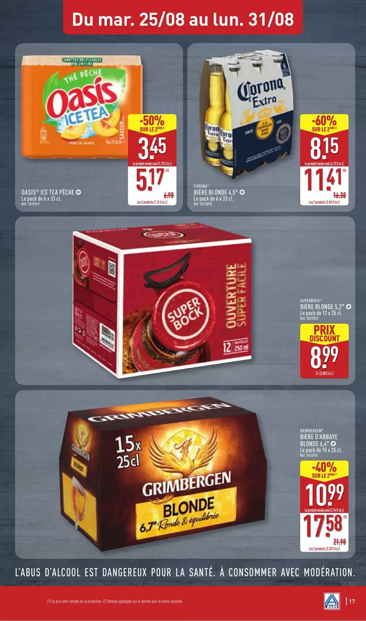 Prospectus promotionnel ALDI valable à partir du 25/08/2026 - Page 19.
