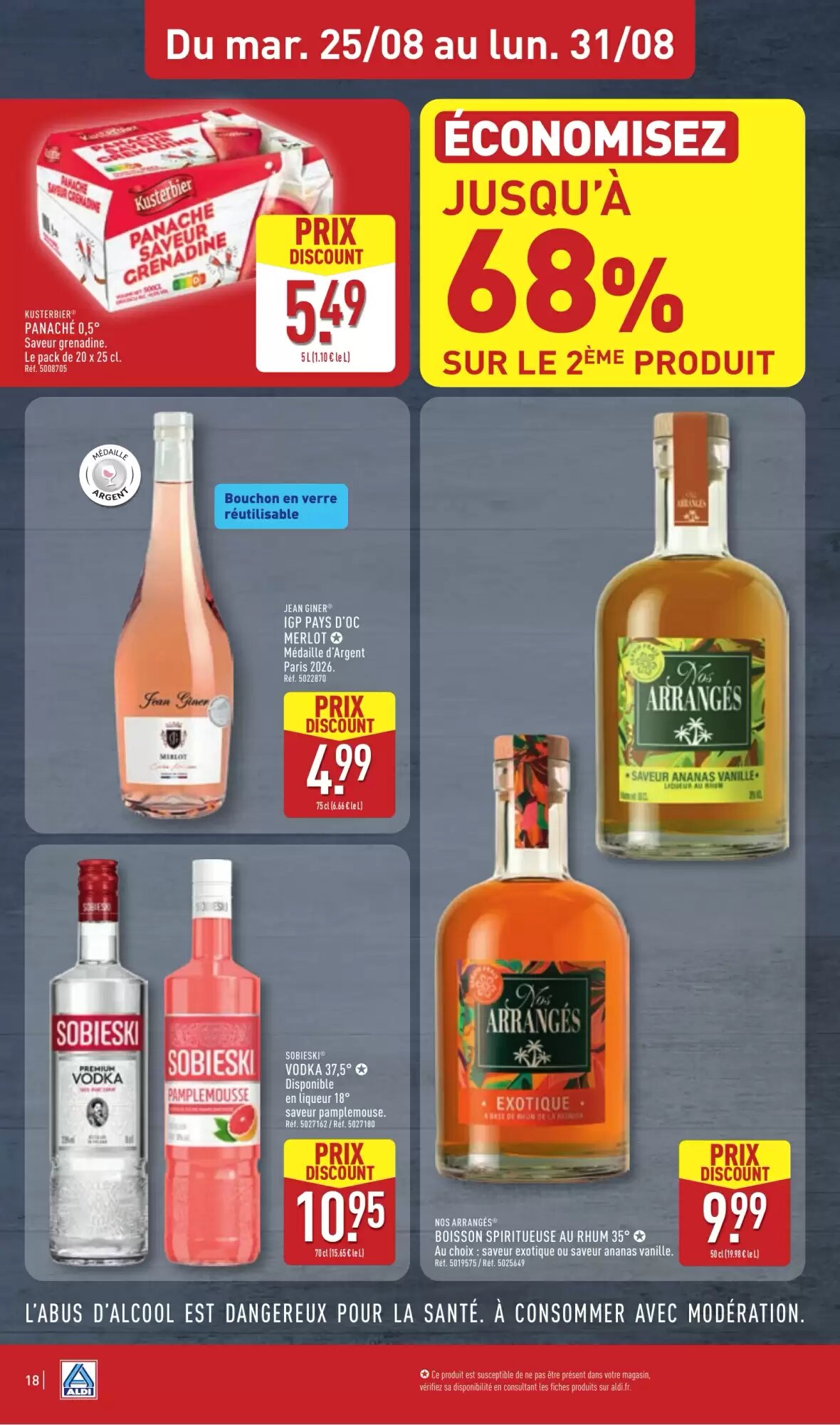Prospectus promotionnel ALDI valable à partir du 25/08/2026 - Page 20.