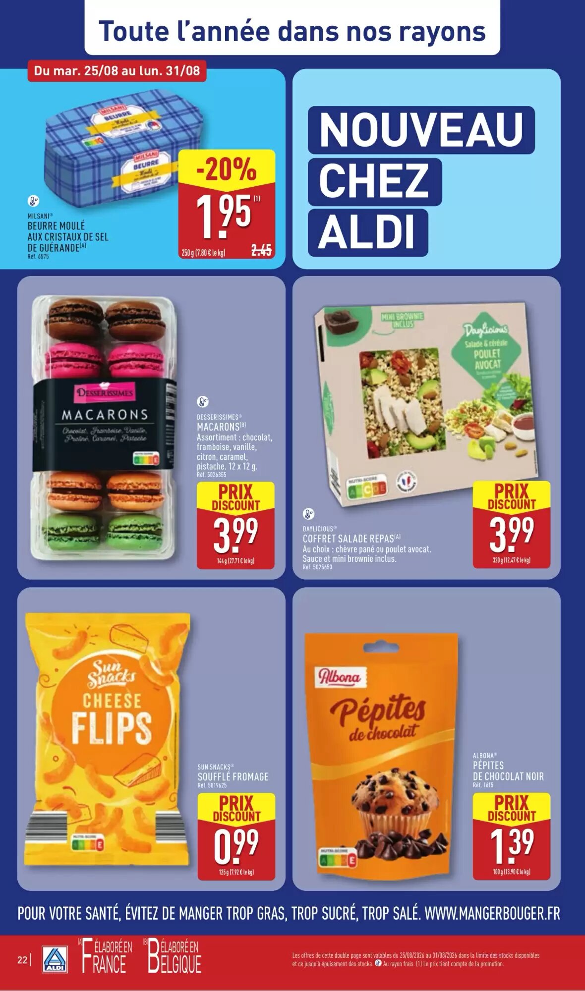 Prospectus promotionnel ALDI valable à partir du 25/08/2026 - Page 24.