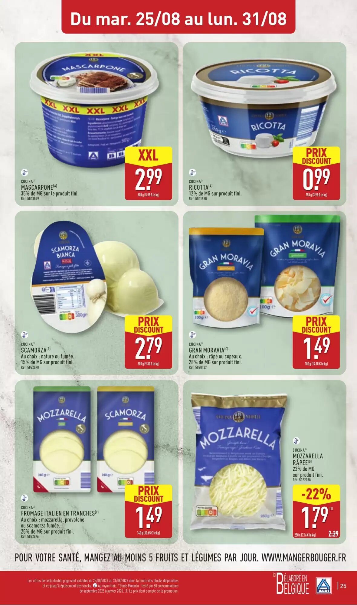 Prospectus promotionnel ALDI valable à partir du 25/08/2026 - Page 27.