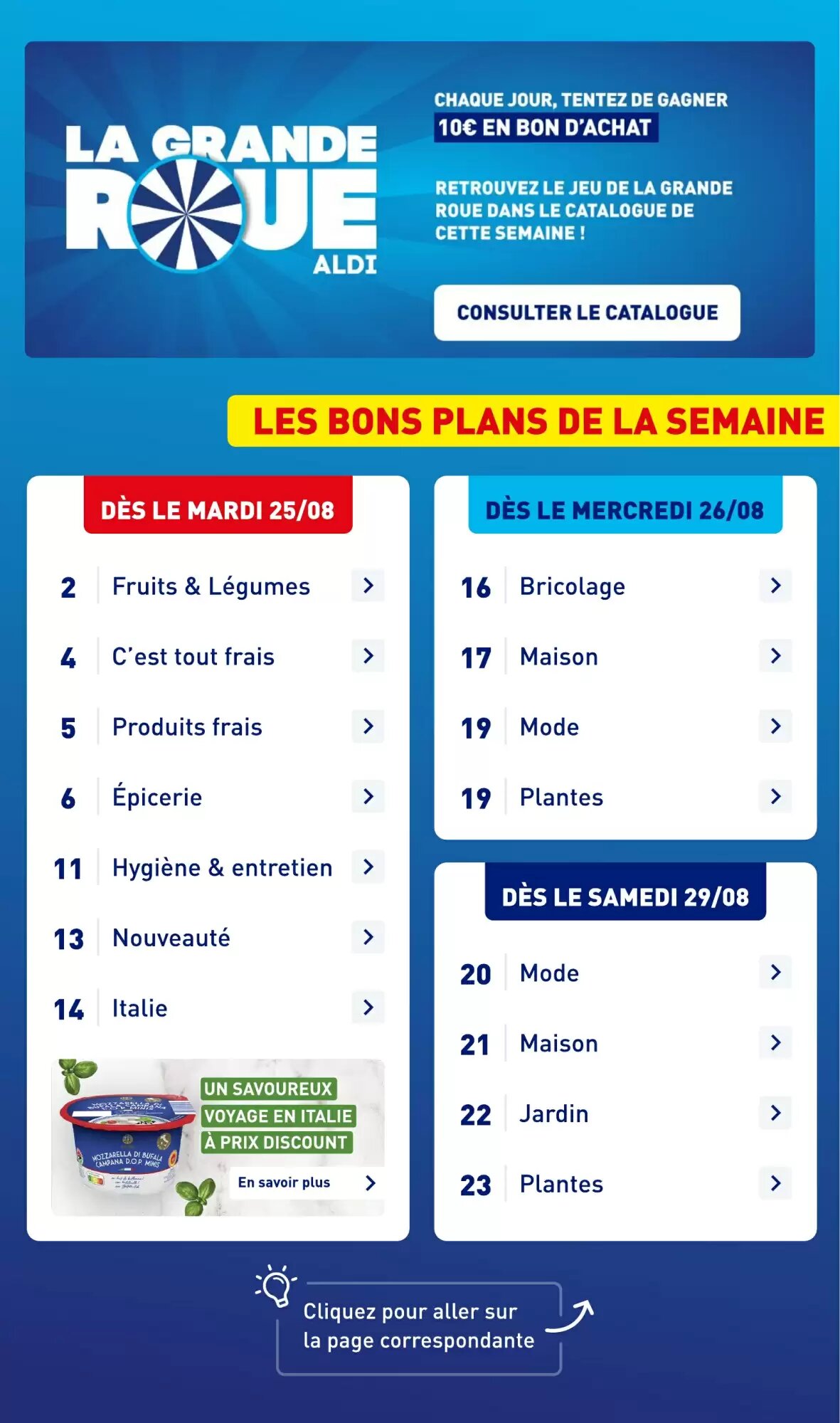 Prospectus promotionnel ALDI valable à partir du 25/08/2026 - Page 3.