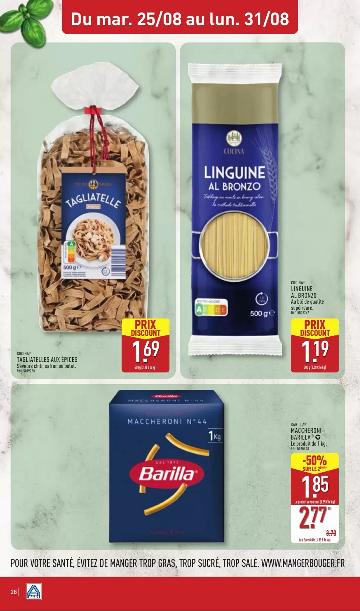 Prospectus promotionnel ALDI valable à partir du 25/08/2026 - Page 30.
