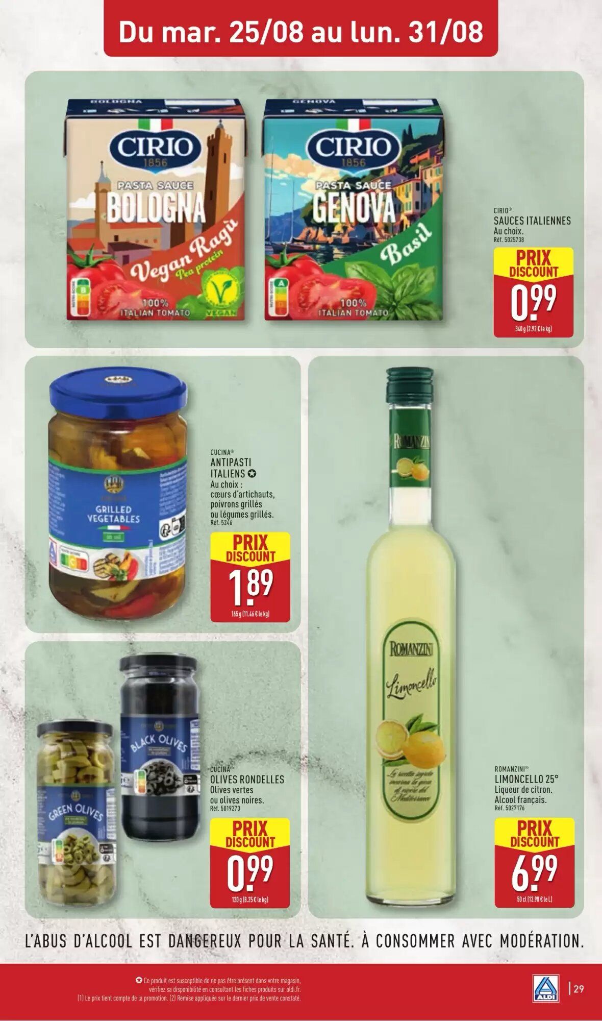 Prospectus promotionnel ALDI valable à partir du 25/08/2026 - Page 31.