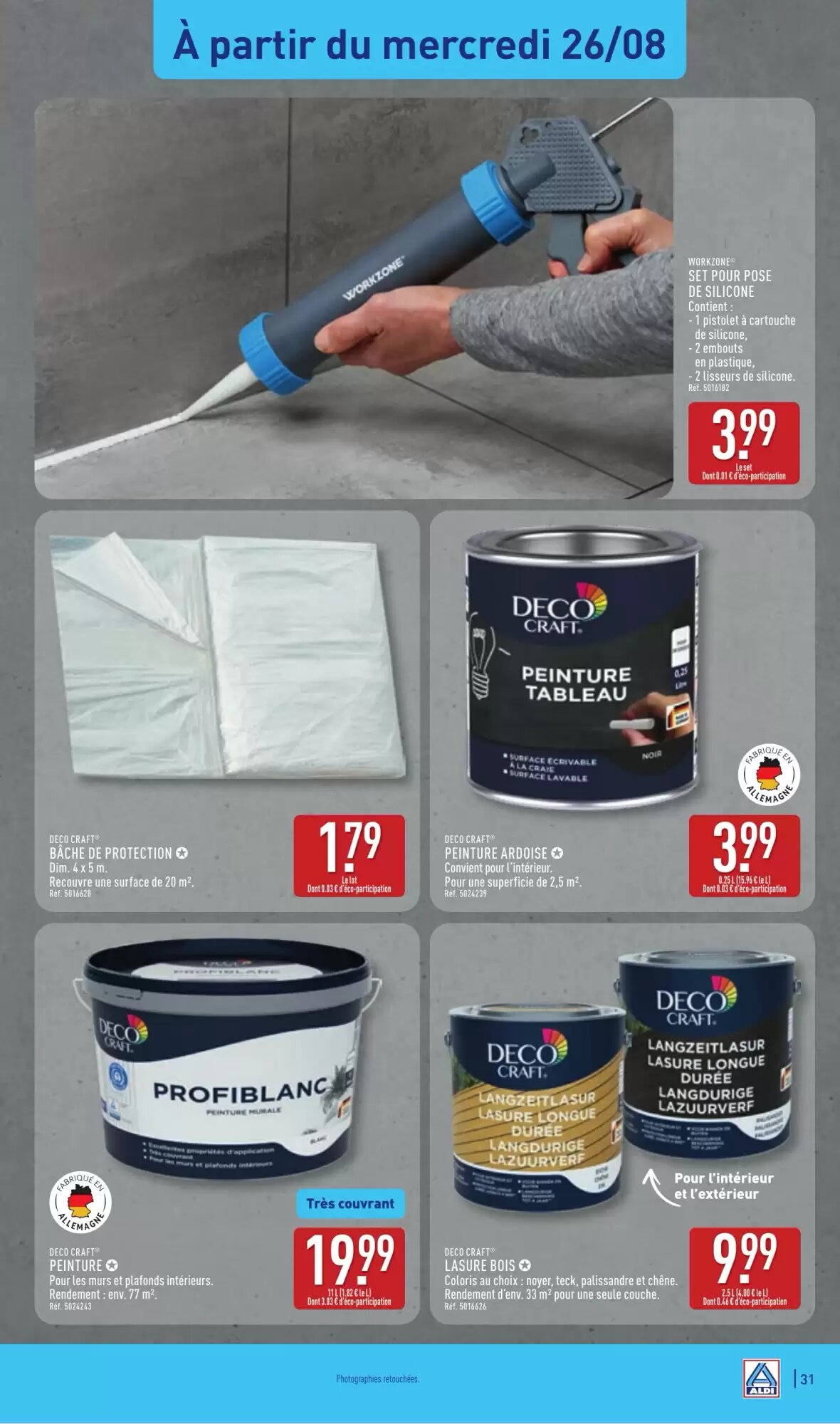 Prospectus promotionnel ALDI valable à partir du 25/08/2026 - Page 33.