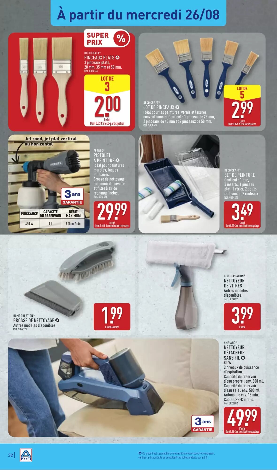 Prospectus promotionnel ALDI valable à partir du 25/08/2026 - Page 34.
