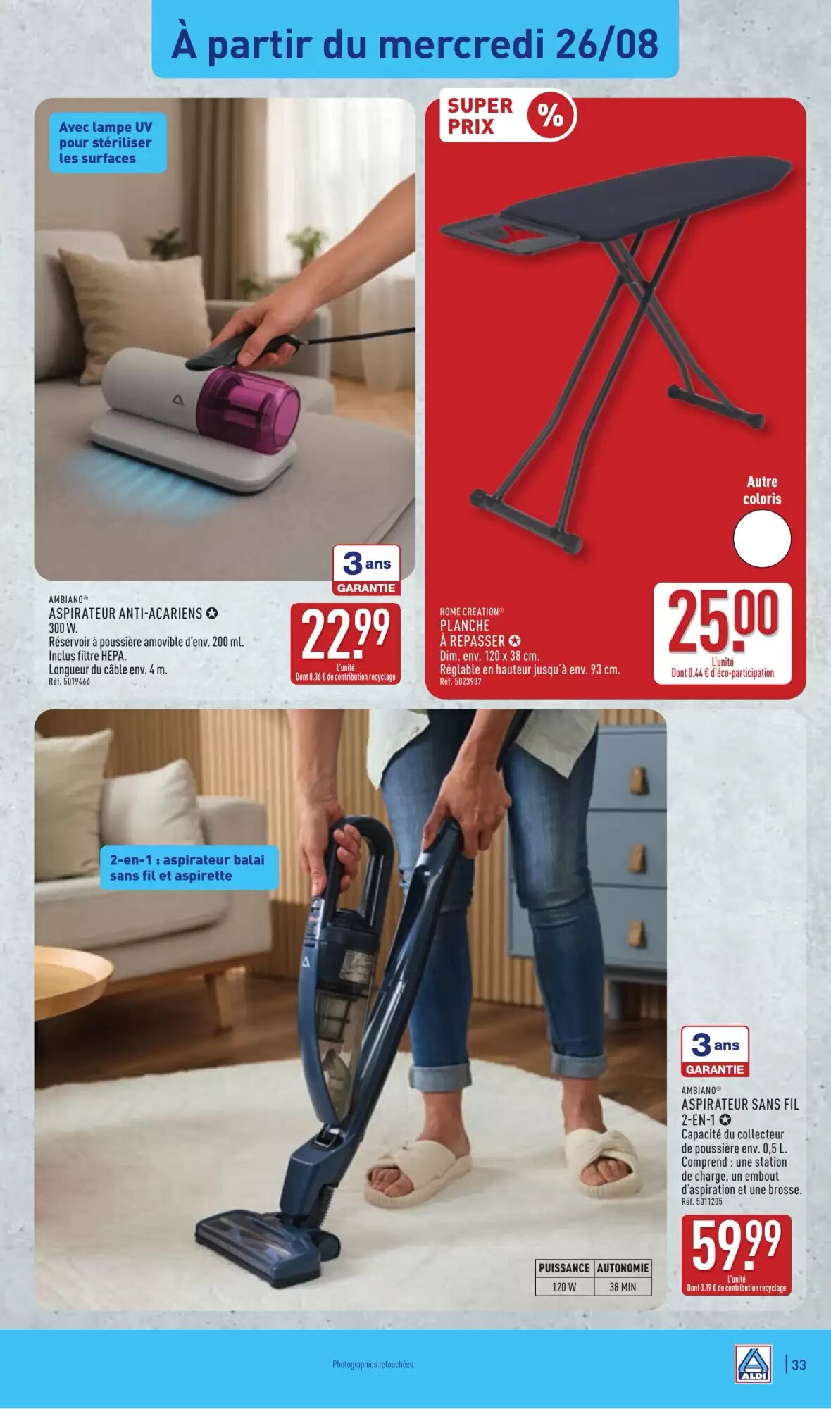 Prospectus promotionnel ALDI valable à partir du 25/08/2026 - Page 35.