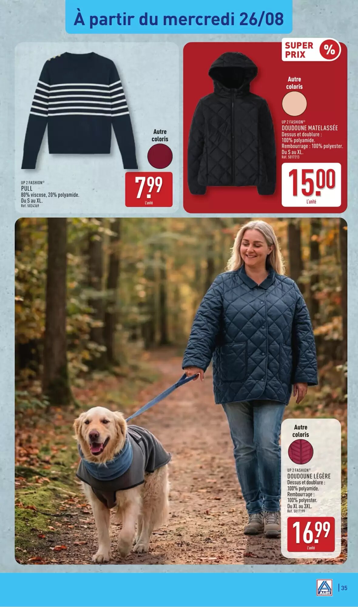 Prospectus promotionnel ALDI valable à partir du 25/08/2026 - Page 37.