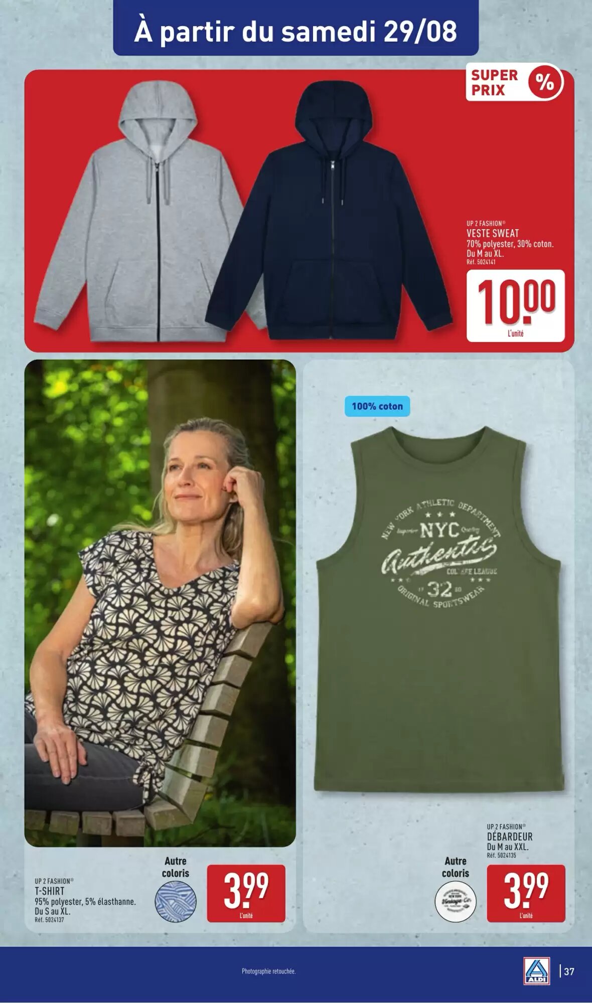 Prospectus promotionnel ALDI valable à partir du 25/08/2026 - Page 39.