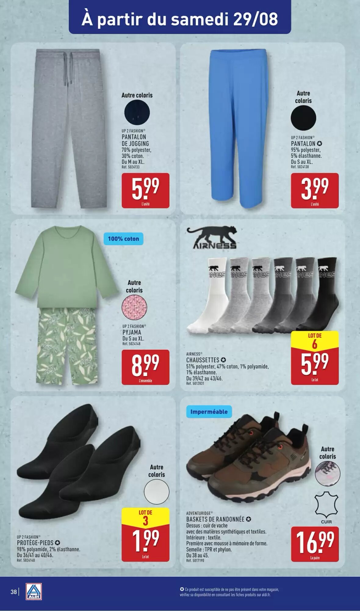 Prospectus promotionnel ALDI valable à partir du 25/08/2026 - Page 40.