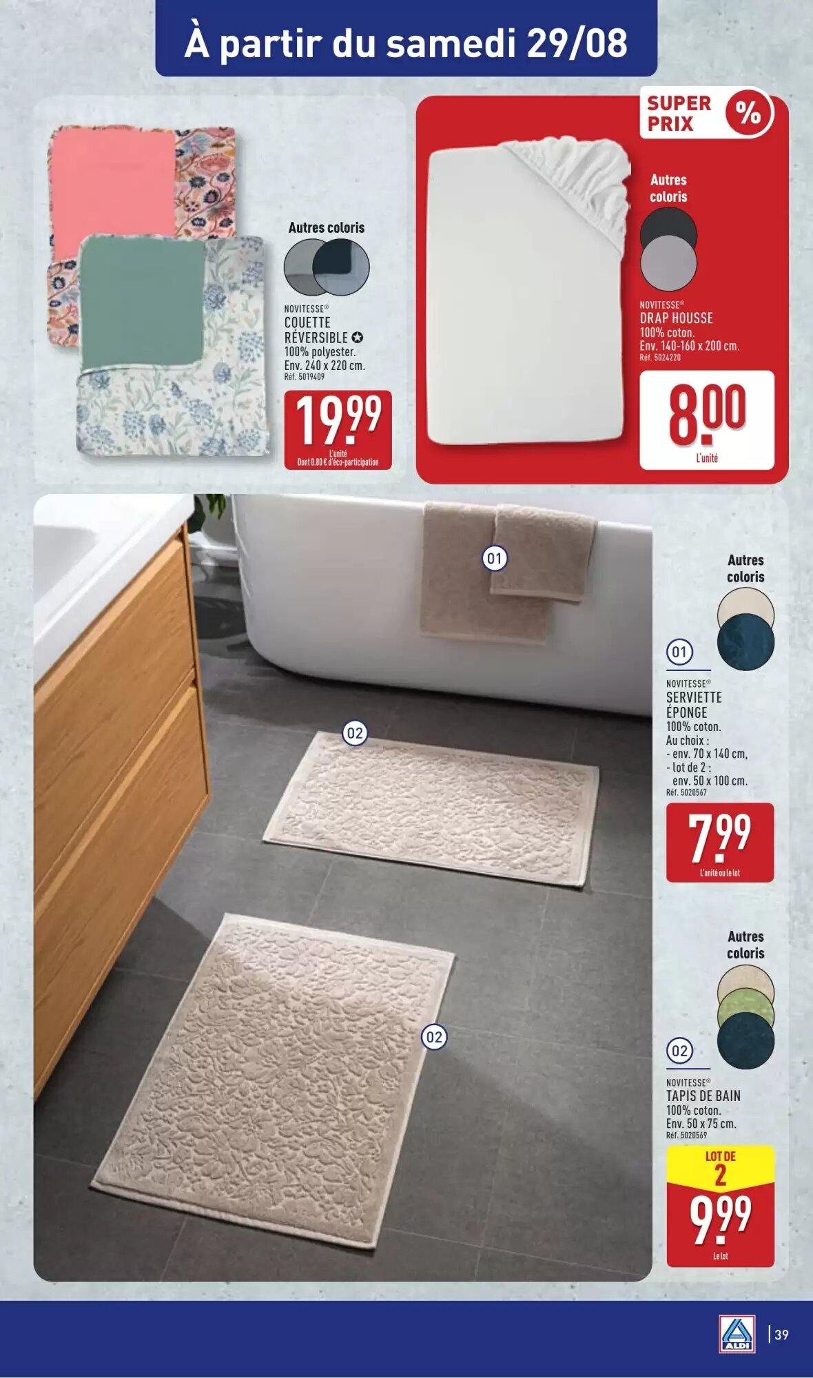 Prospectus promotionnel ALDI valable à partir du 25/08/2026 - Page 41.