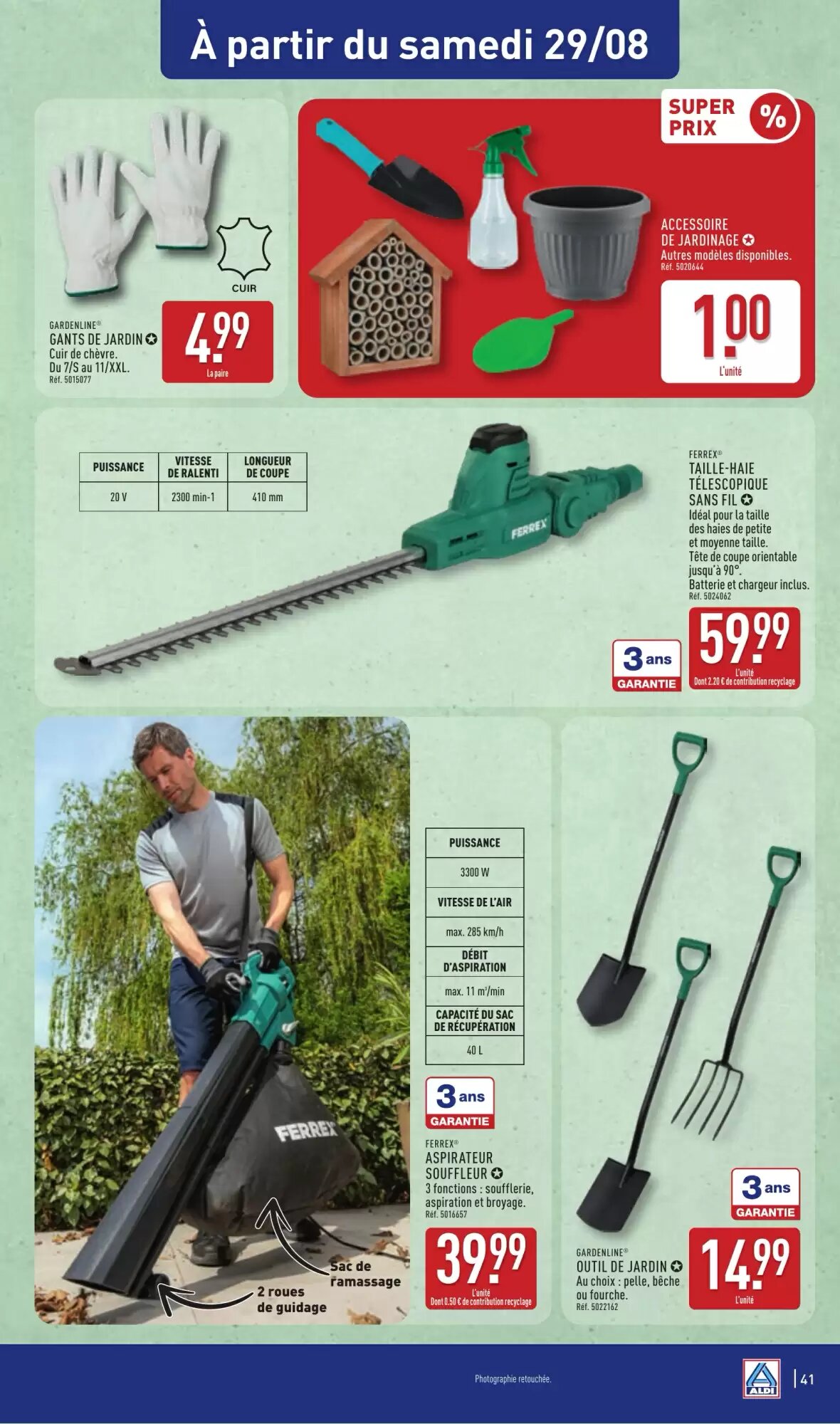 Prospectus promotionnel ALDI valable à partir du 25/08/2026 - Page 43.