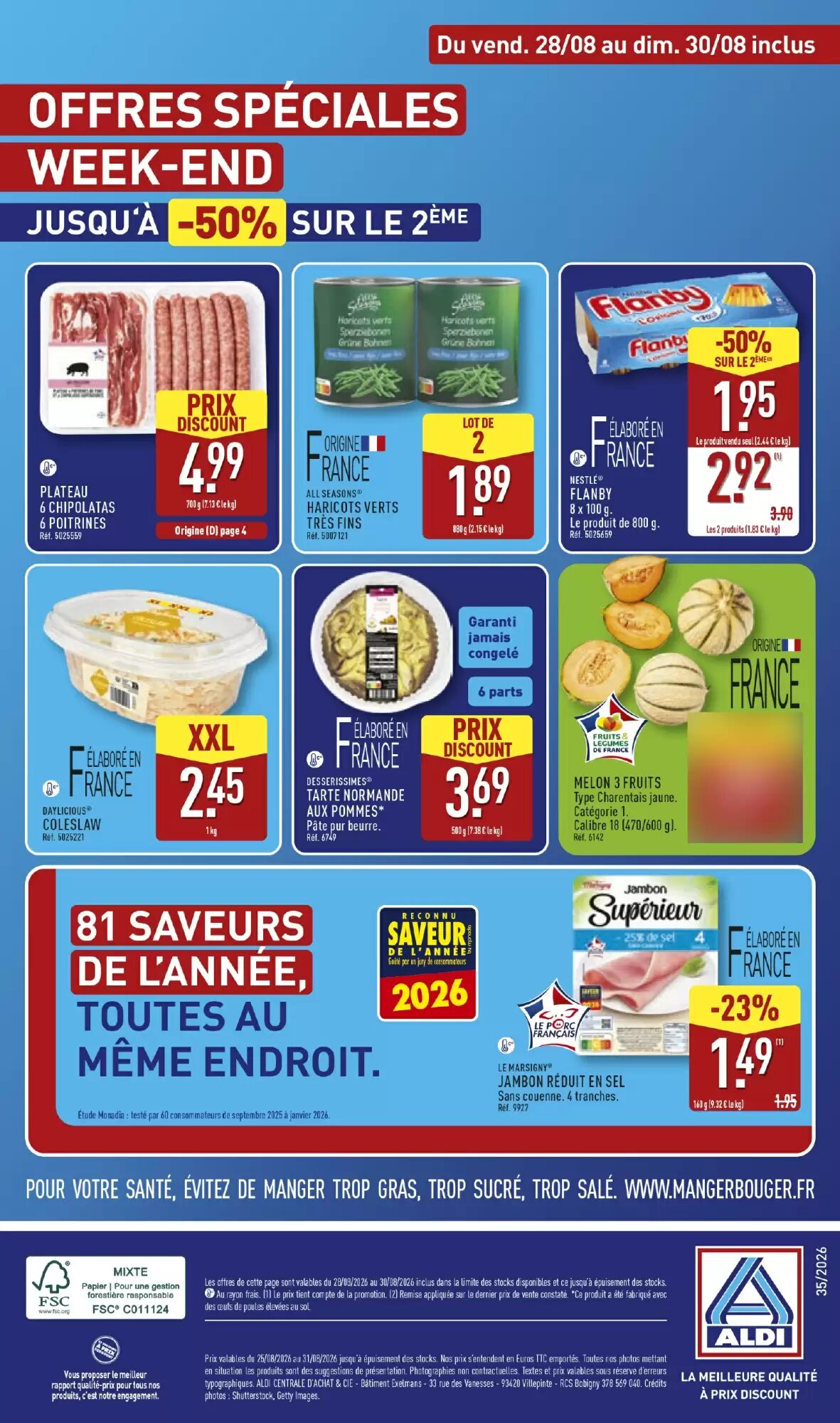 Prospectus promotionnel ALDI valable à partir du 25/08/2026 - Page 46.