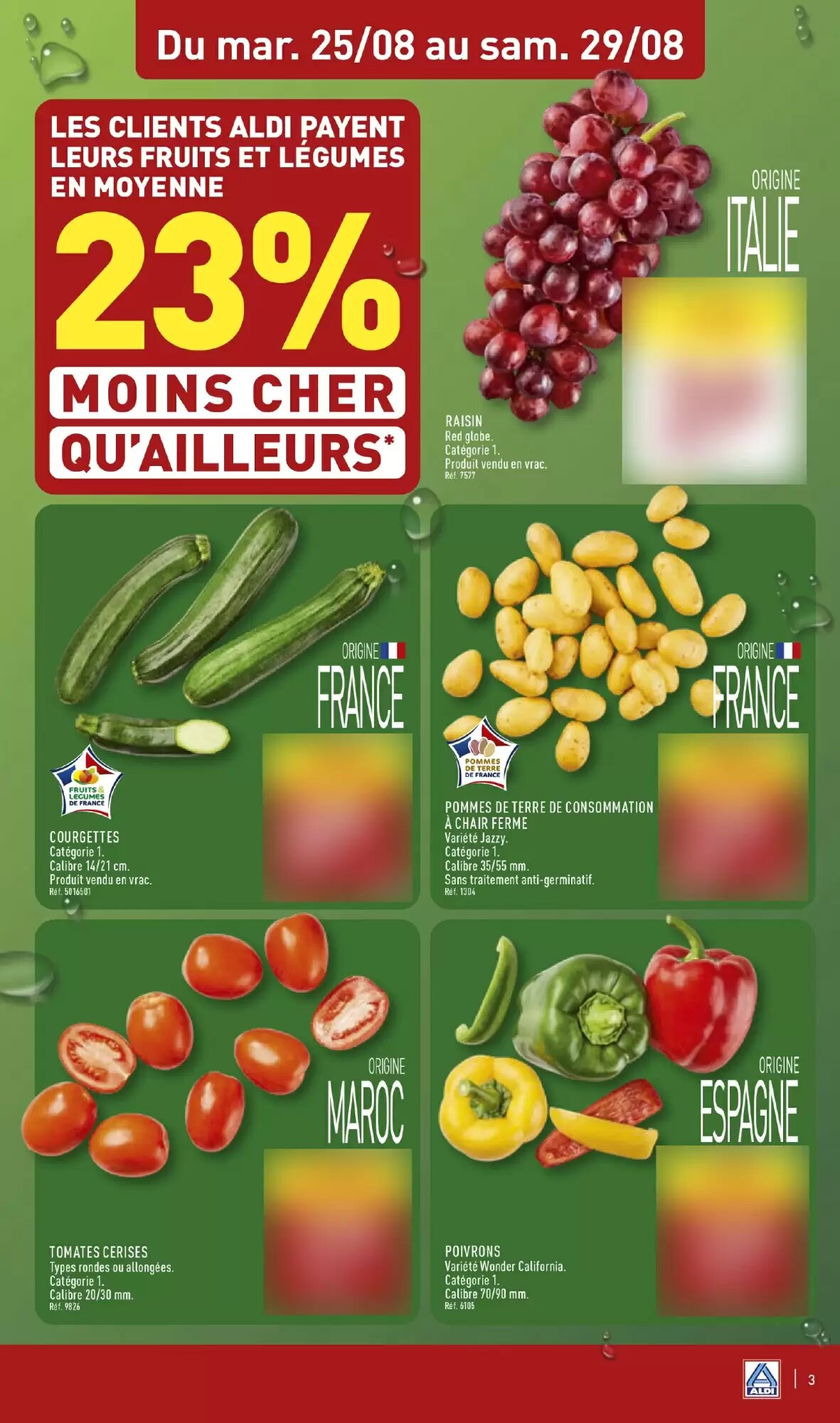 Prospectus promotionnel ALDI valable à partir du 25/08/2026 - Page 5.