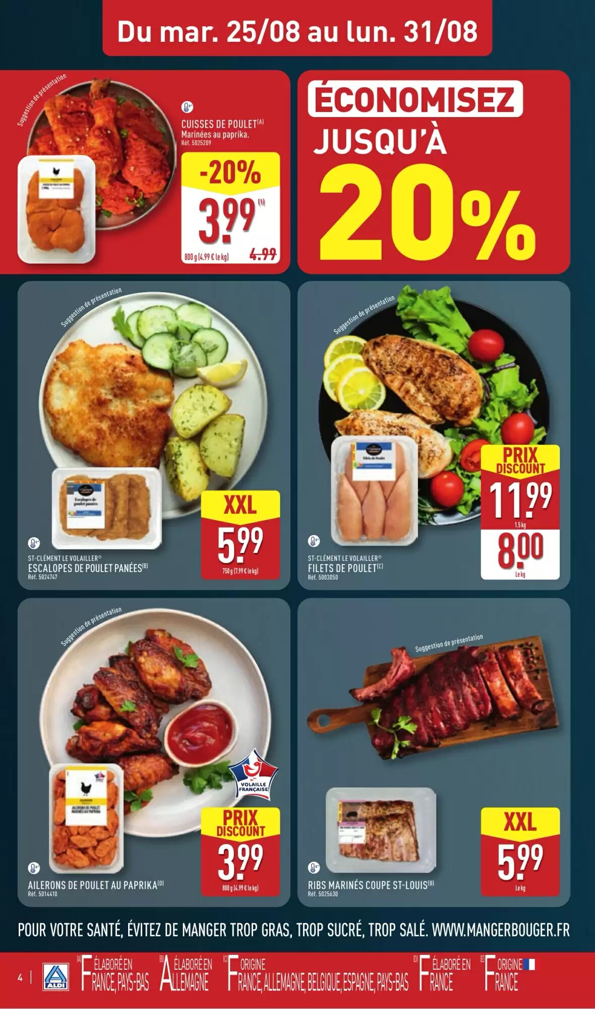 Prospectus promotionnel ALDI valable à partir du 25/08/2026 - Page 6.