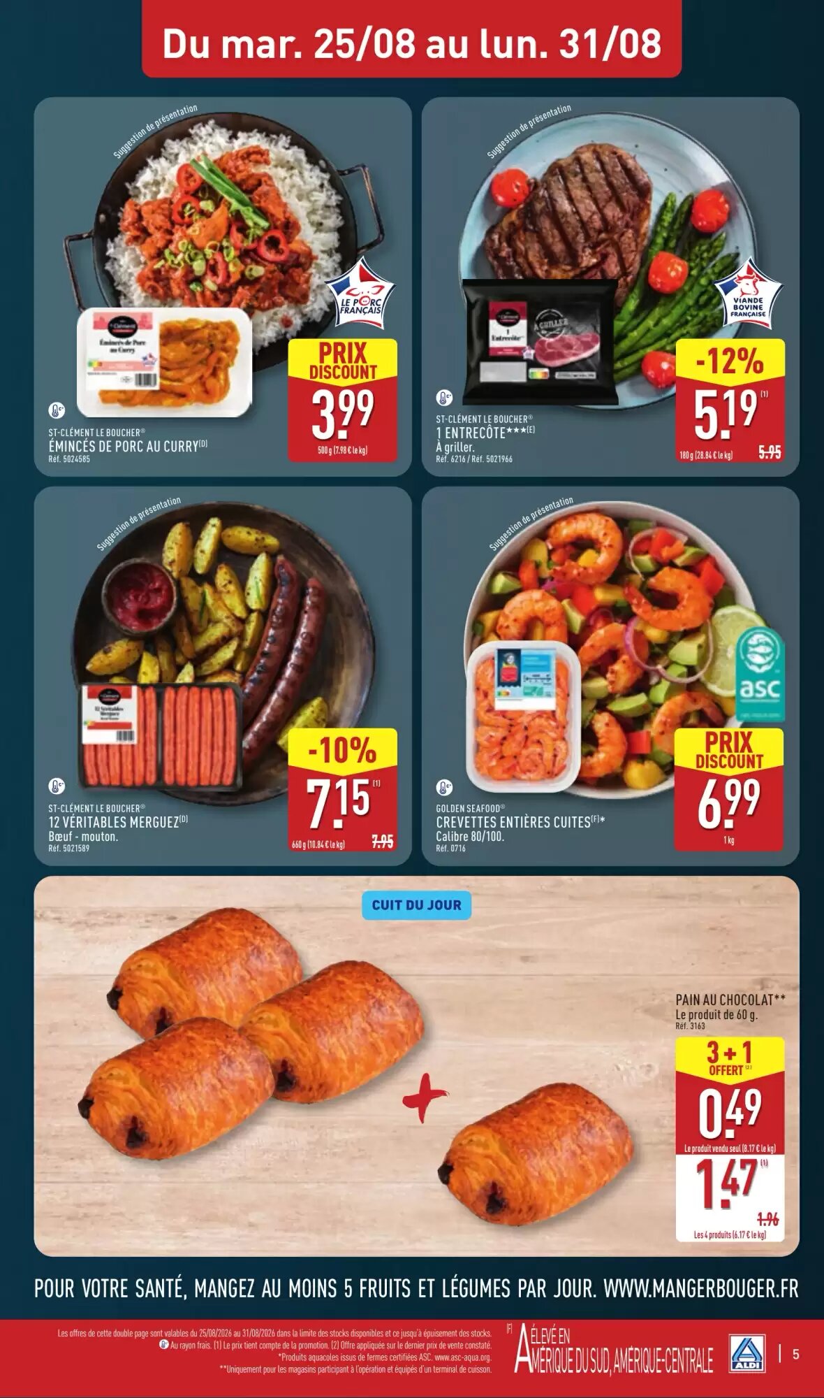 Prospectus promotionnel ALDI valable à partir du 25/08/2026 - Page 7.